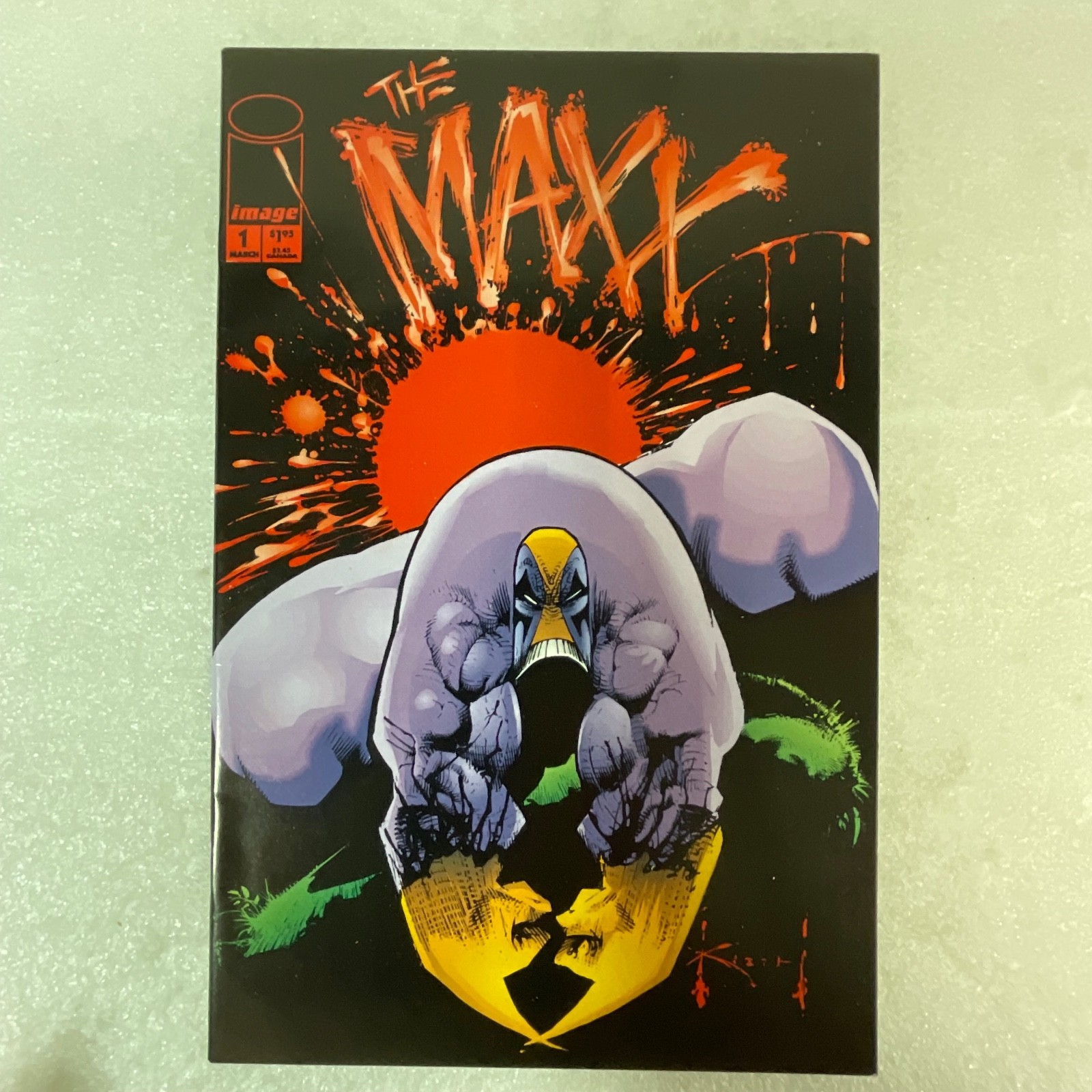 The Maxx #1 Image Comics 1993 Debut Issue Sam Kieth Art First Print - Image 1