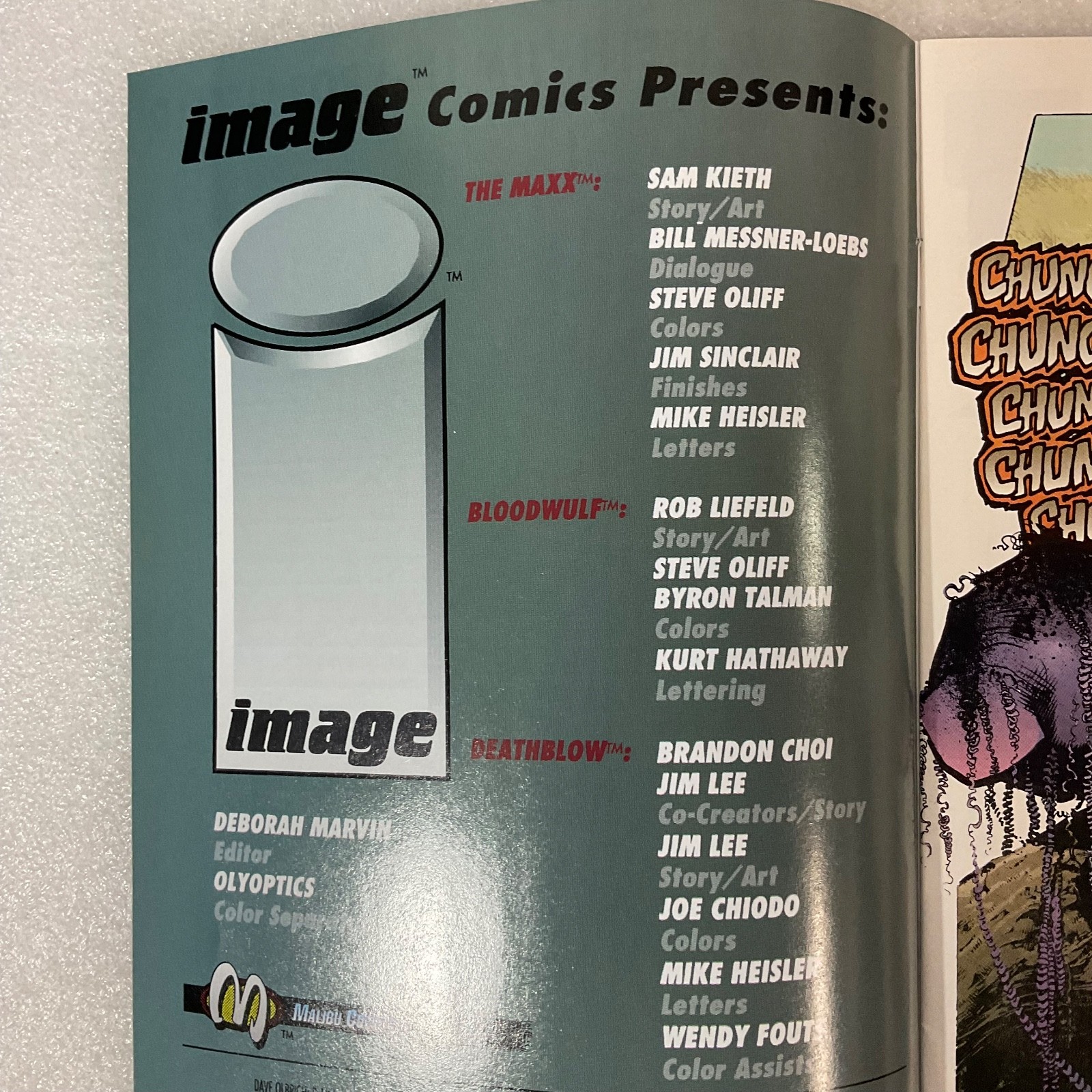 Darker Image #1 1993 First Print with Maxx Insert Image Comics - Image 6