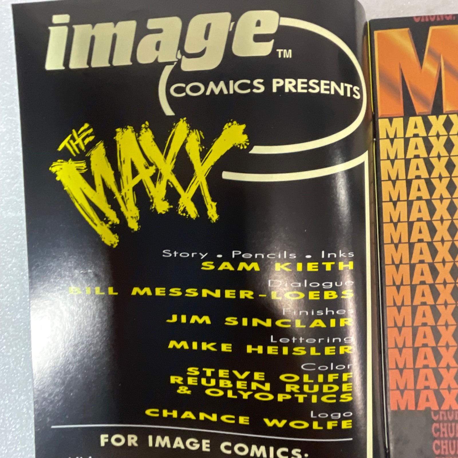 The Maxx #1 Image Comics 1993 Debut Issue Sam Kieth Art First Print - Image 4