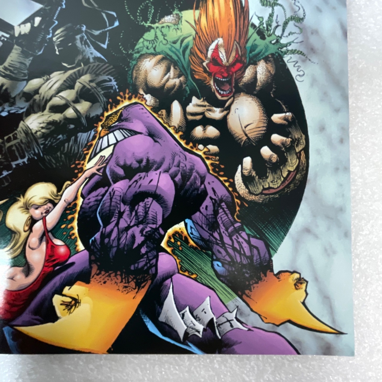 Darker Image #1 Mar 1993 Image Comics Sam Kieth Jim Lee Liefeld Maxx Card - Image 8