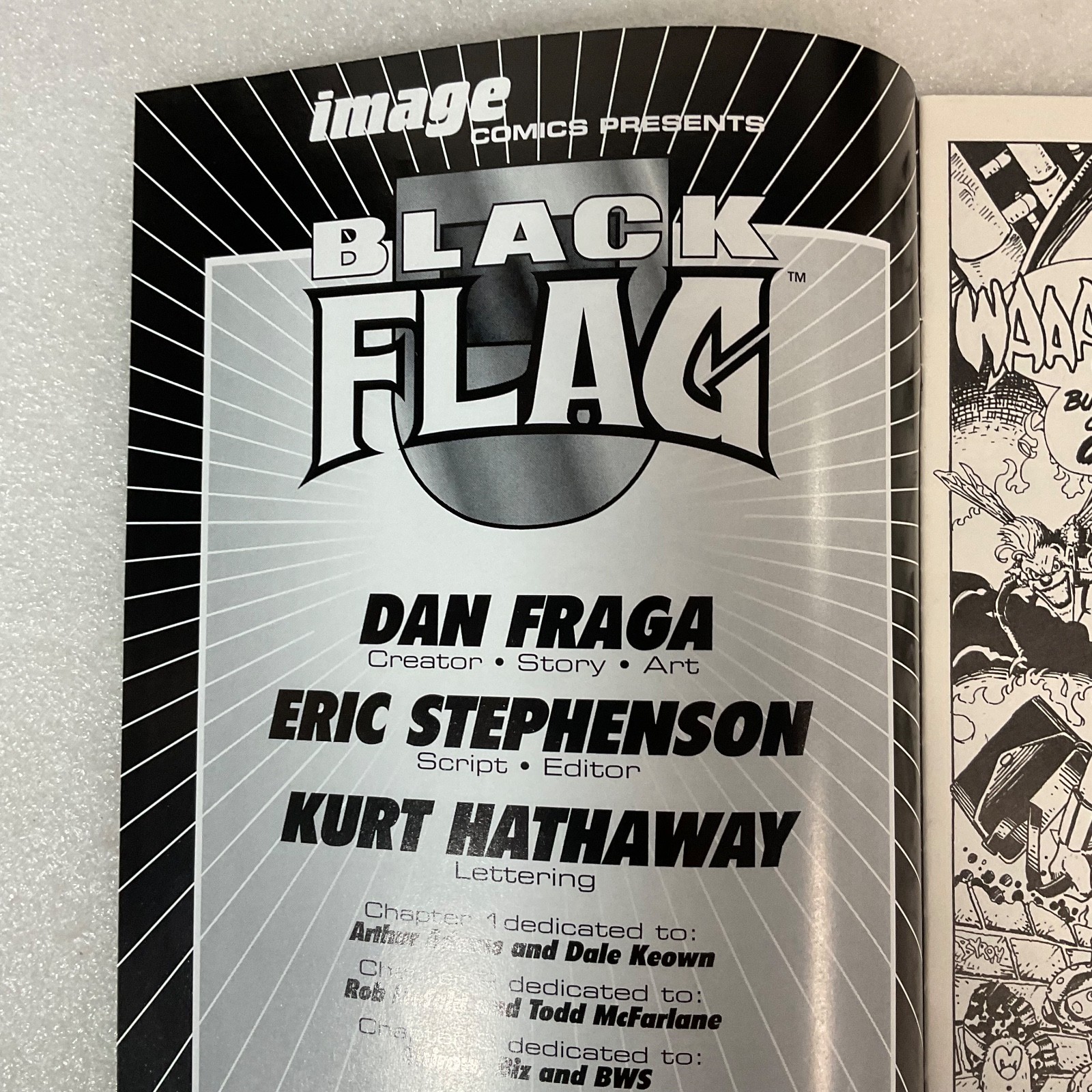 Black Flag #1 June 1994 Image Comics Dan Fraga First Print - Image 4