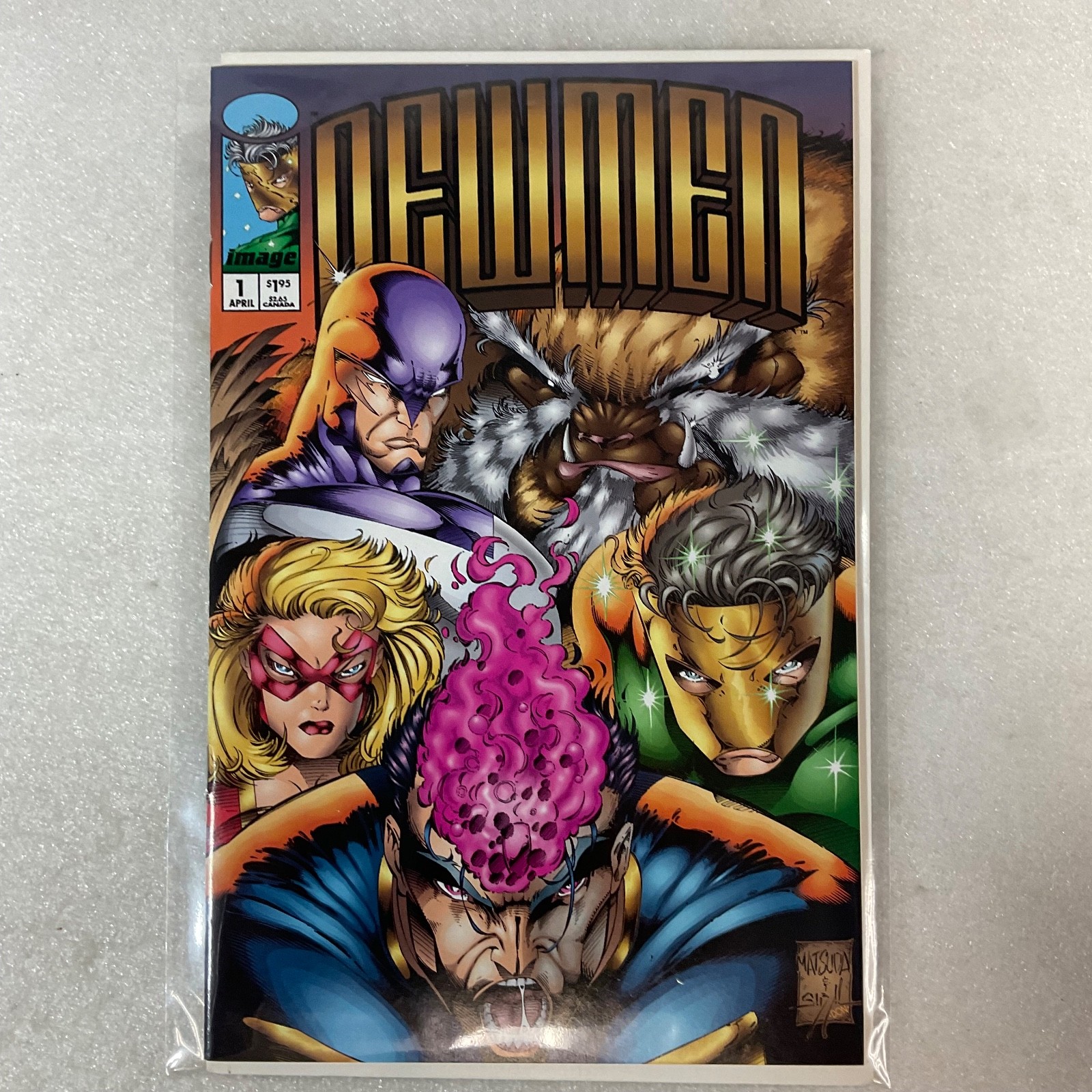 Newmen #1 Apr 1994 Image Comics Rob Liefeld First Printing - Image 14