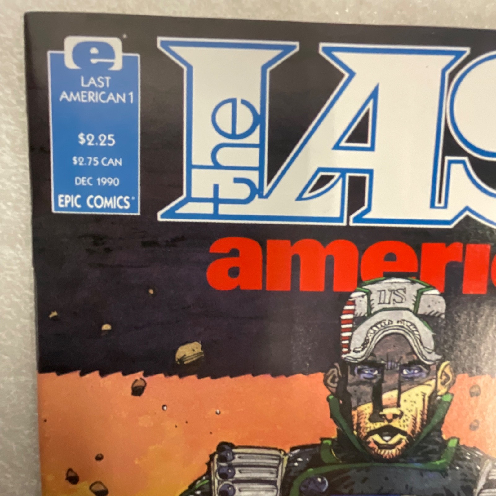 The Last American #1 Dec 1990 Epic Comics Alan Grant First Issue - Image 6
