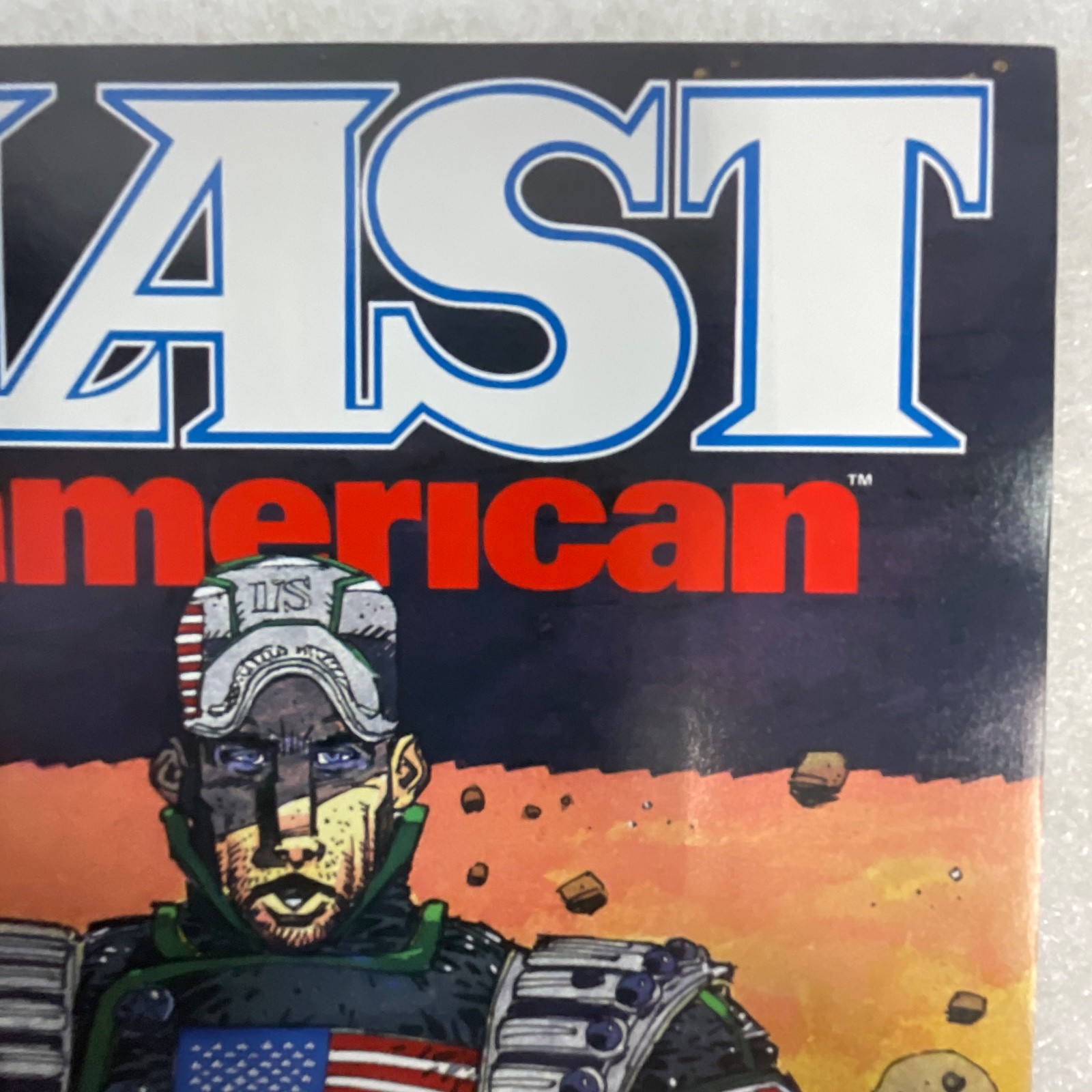 The Last American #1 Dec 1990 Epic Comics Alan Grant First Issue - Image 7