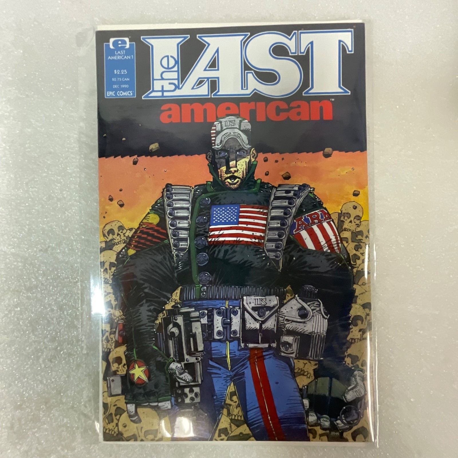The Last American #1 Dec 1990 Epic Comics Alan Grant First Issue - Image 14
