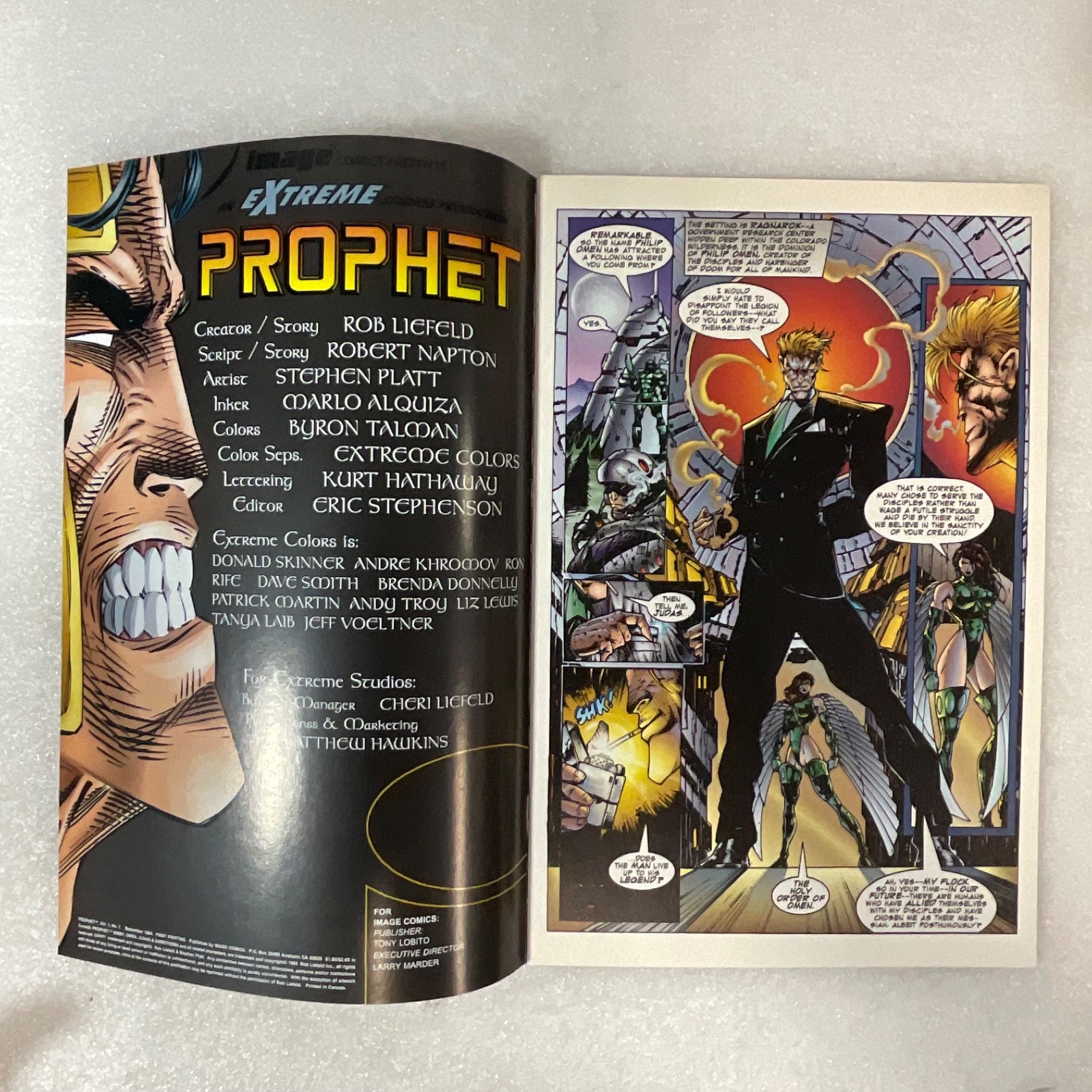 Prophet #7 Sept 1994 Image Comics Stephen Platt Rob Liefeld First Print - Image 3