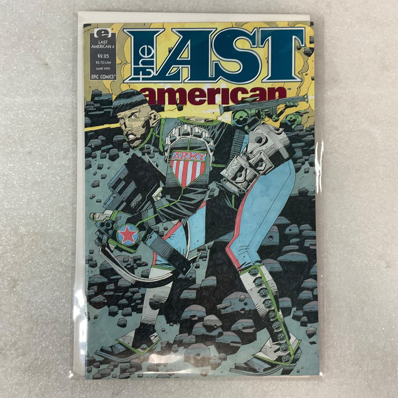 The Last American #4 1991 Epic Comics Post-Apocalyptic Comic Book - Image 14