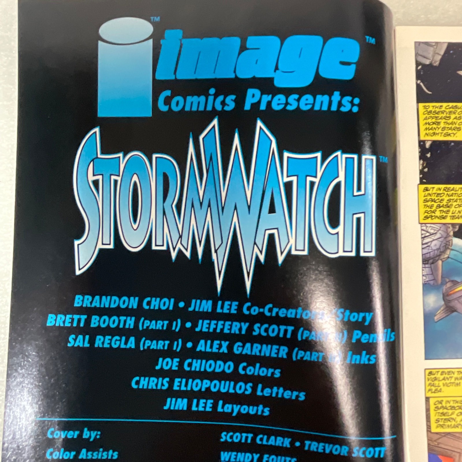 Stormwatch #0 Aug 1993 Image Comics Jim Lee First Print Comic Book - Image 4