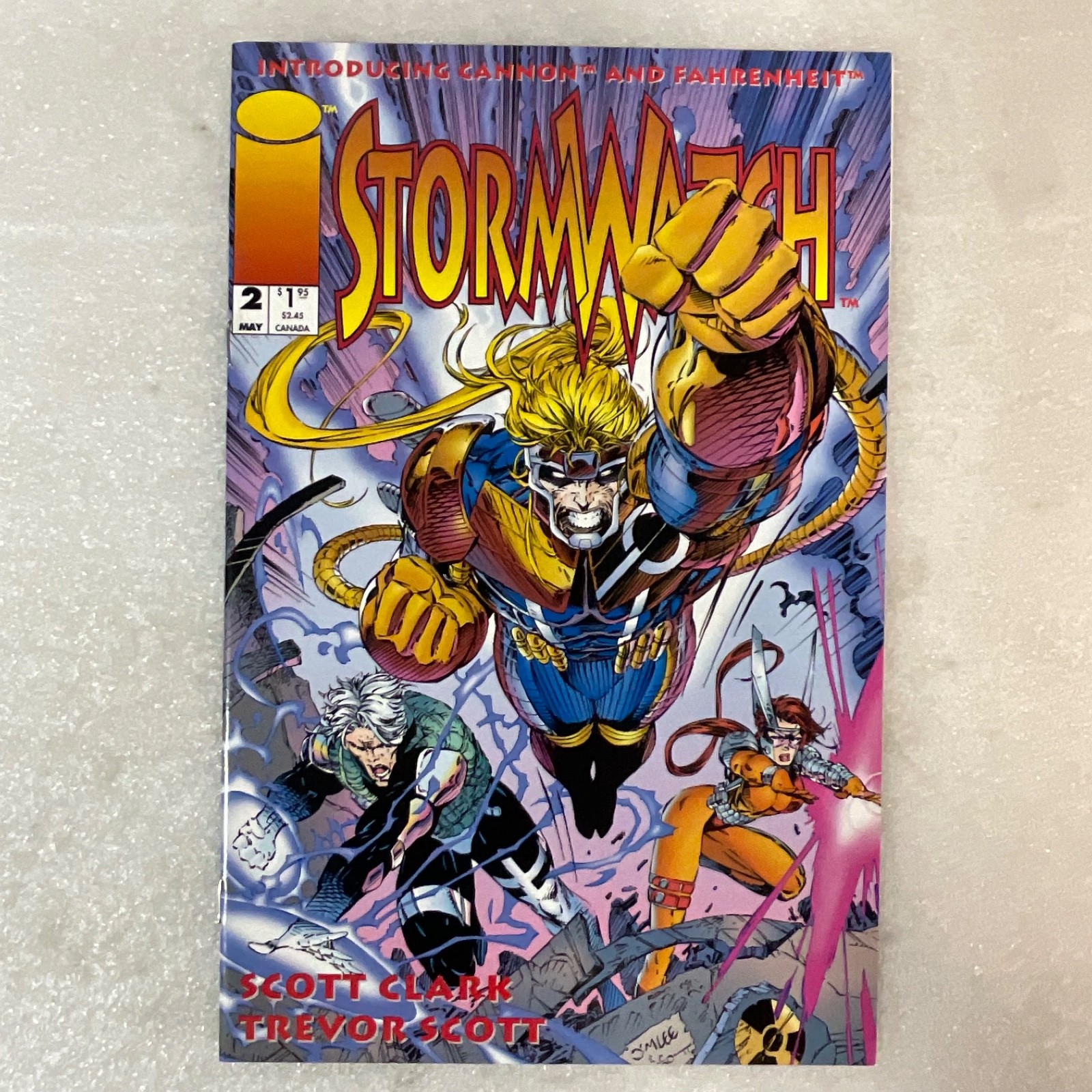 Stormwatch #2 May 1993 Image Comics First Print Cannon & Fahrenheit - Image 1