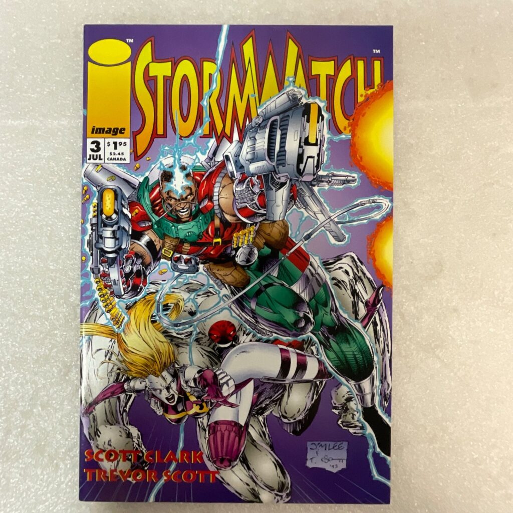 Stormwatch #3 Jul 1993 Image Comics Jim Lee Scott Clark First Print - Image 1