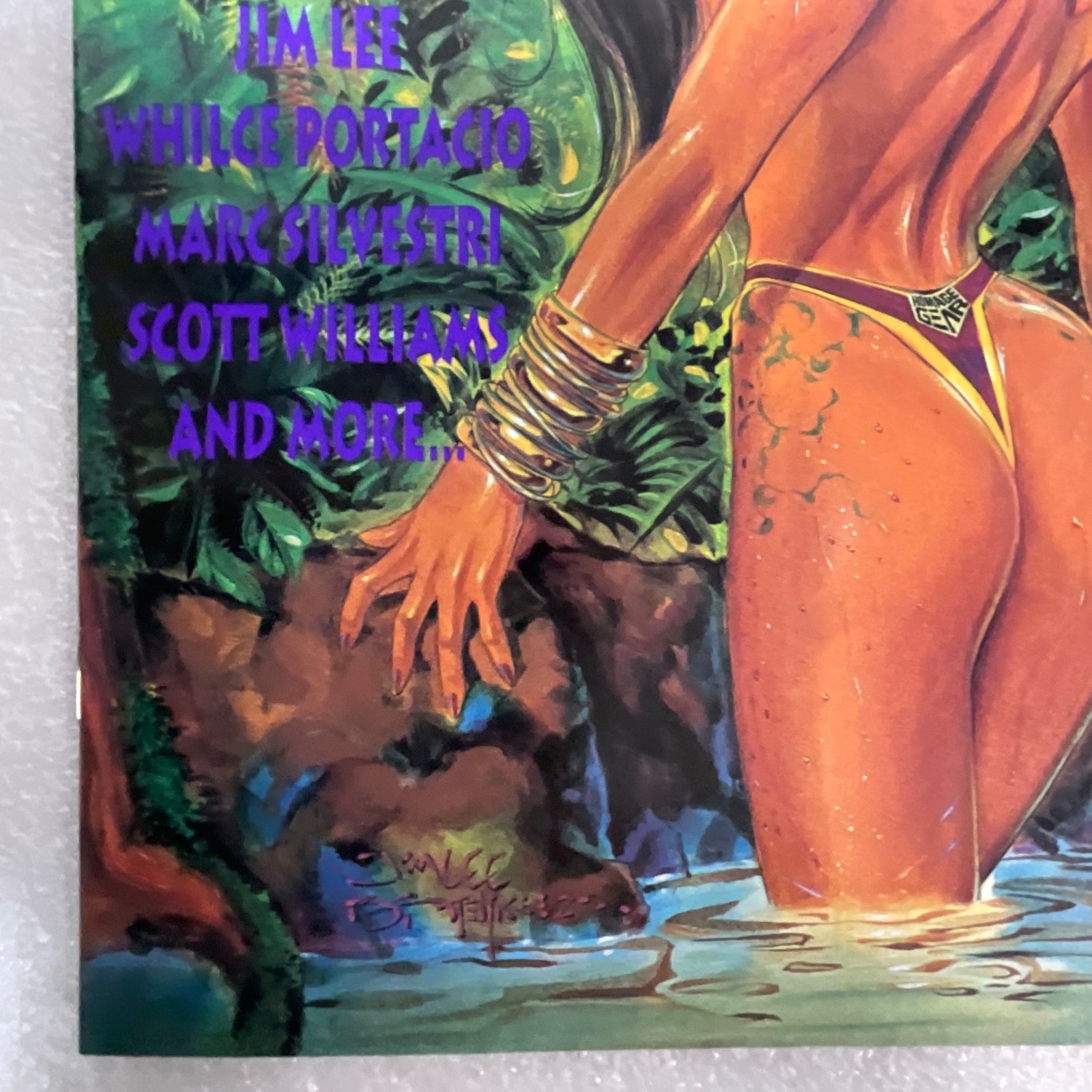 Homage Studios Swimsuit Special #1 1993 Image Comics Pinup Issue - Image 9