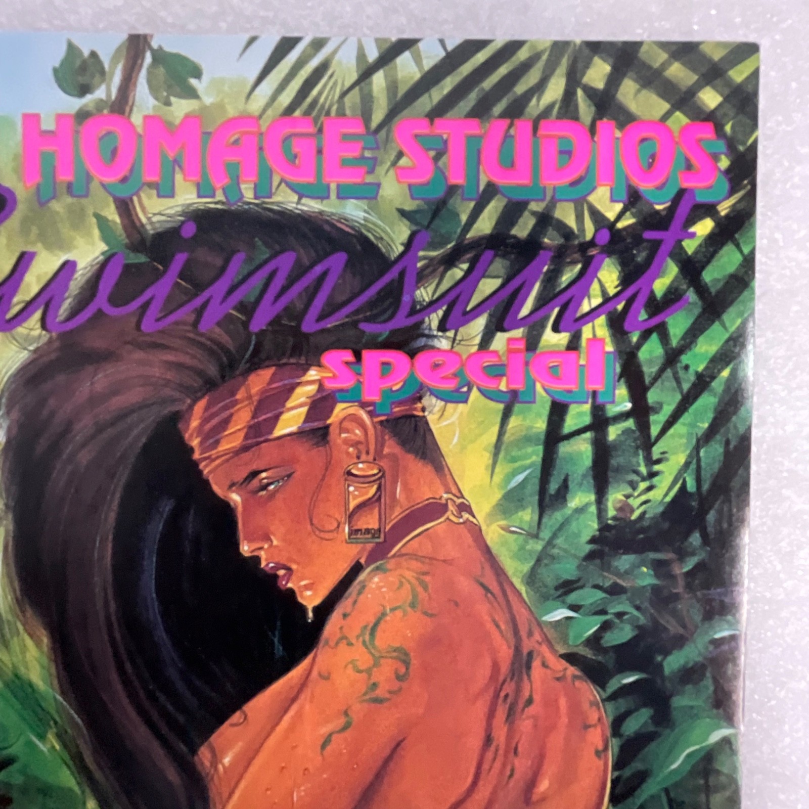 Homage Studios Swimsuit Special #1 1993 Image Comics Pinup Issue - Image 7