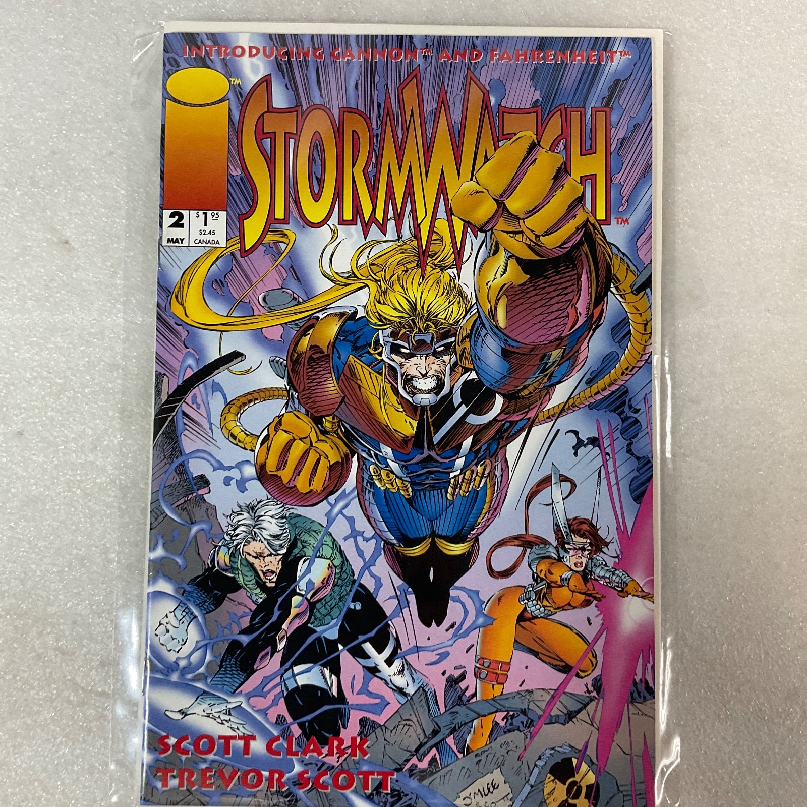 Stormwatch #2 May 1993 Image Comics First Print Cannon & Fahrenheit - Image 14