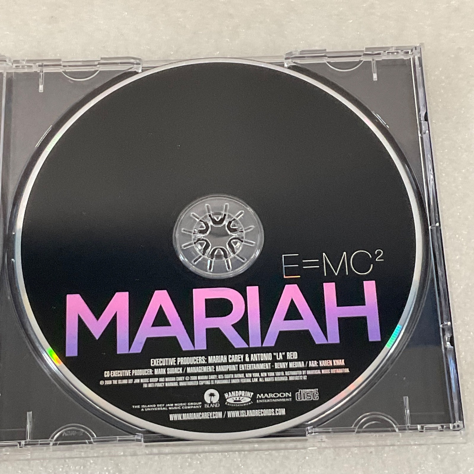Mariah Carey E=MC2 CD 2008 Pop R&B Album - Image 11