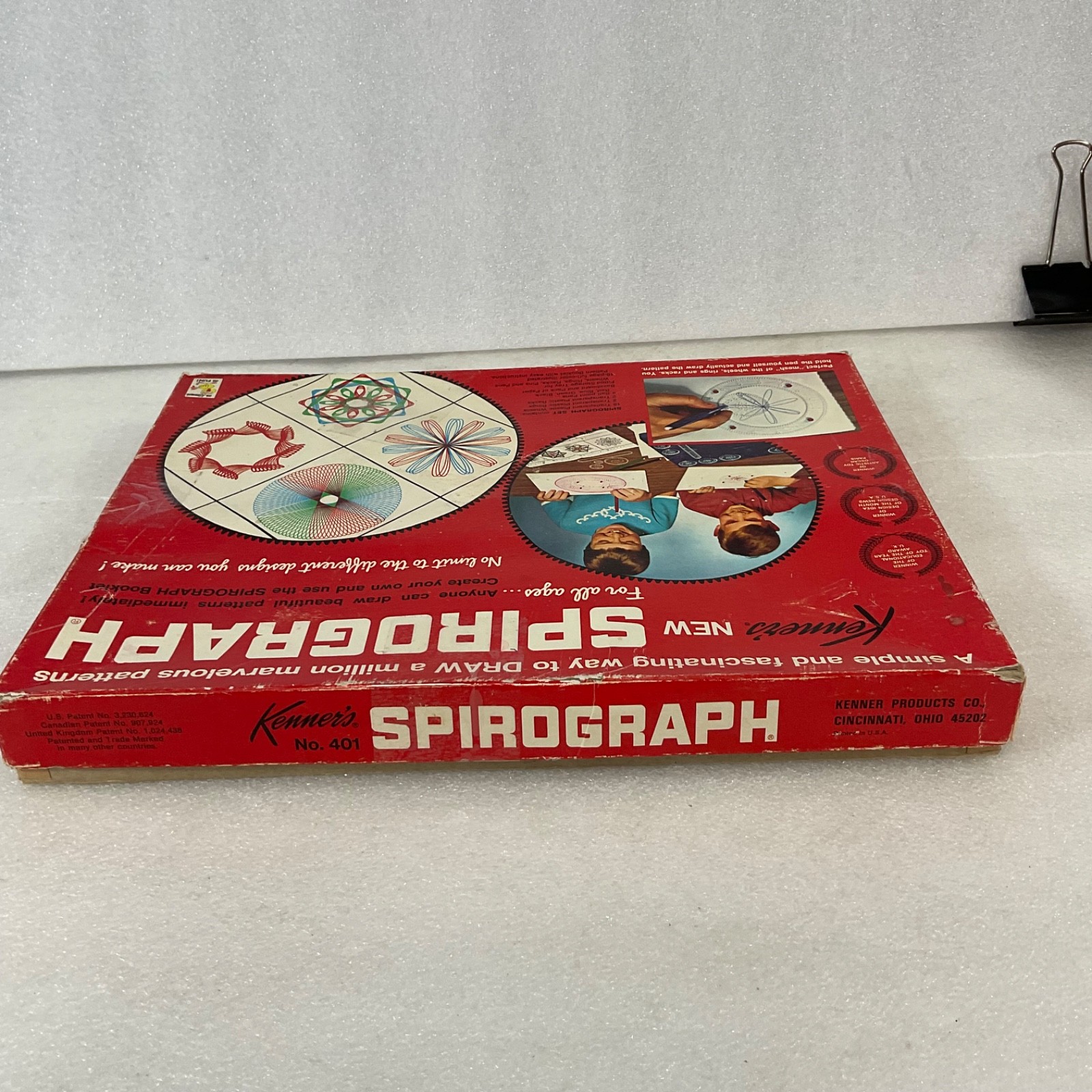 Kenner’s Spirograph No 401 Drawing Set w Box Incomplete - Image 9