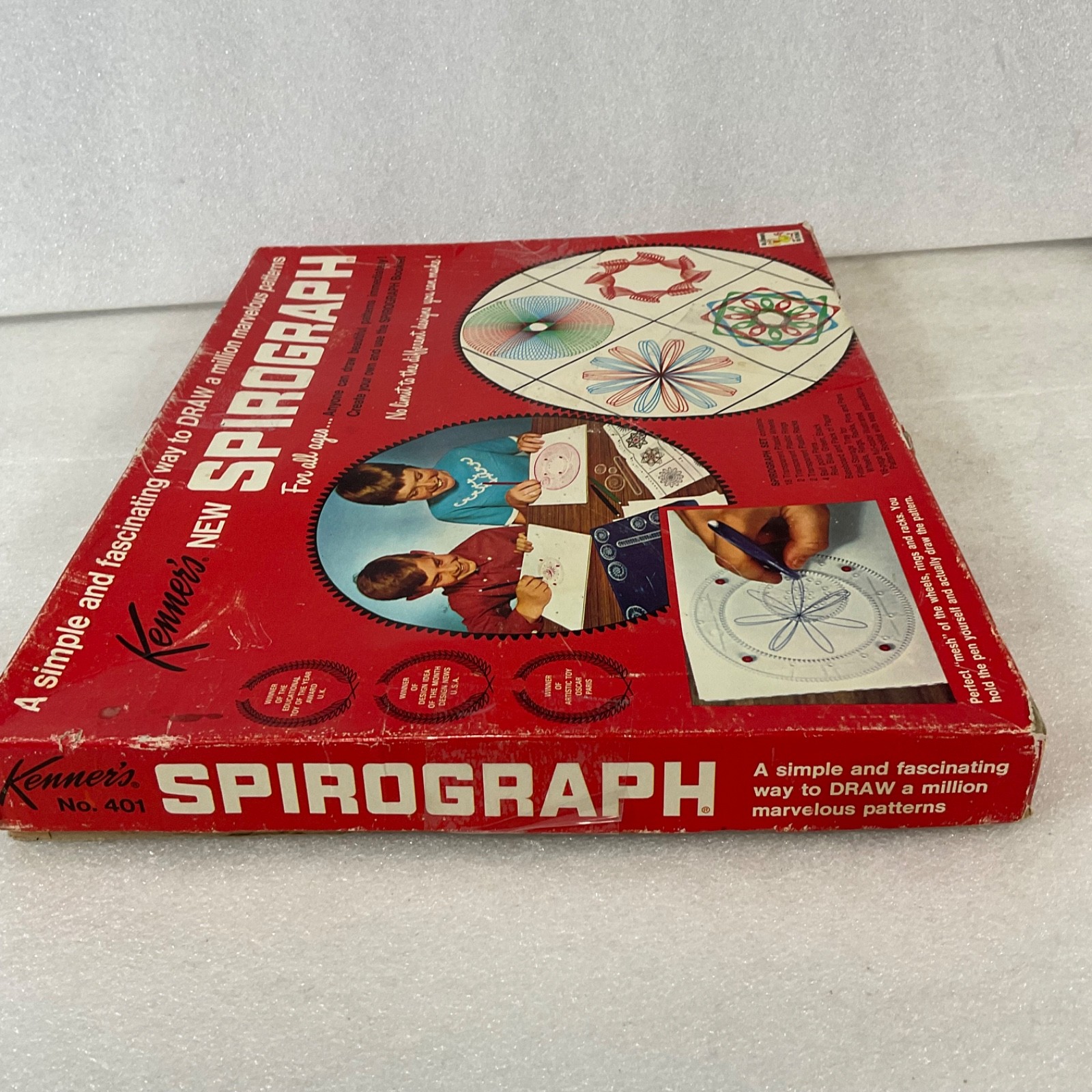 Kenner’s Spirograph No 401 Drawing Set w Box Incomplete - Image 10