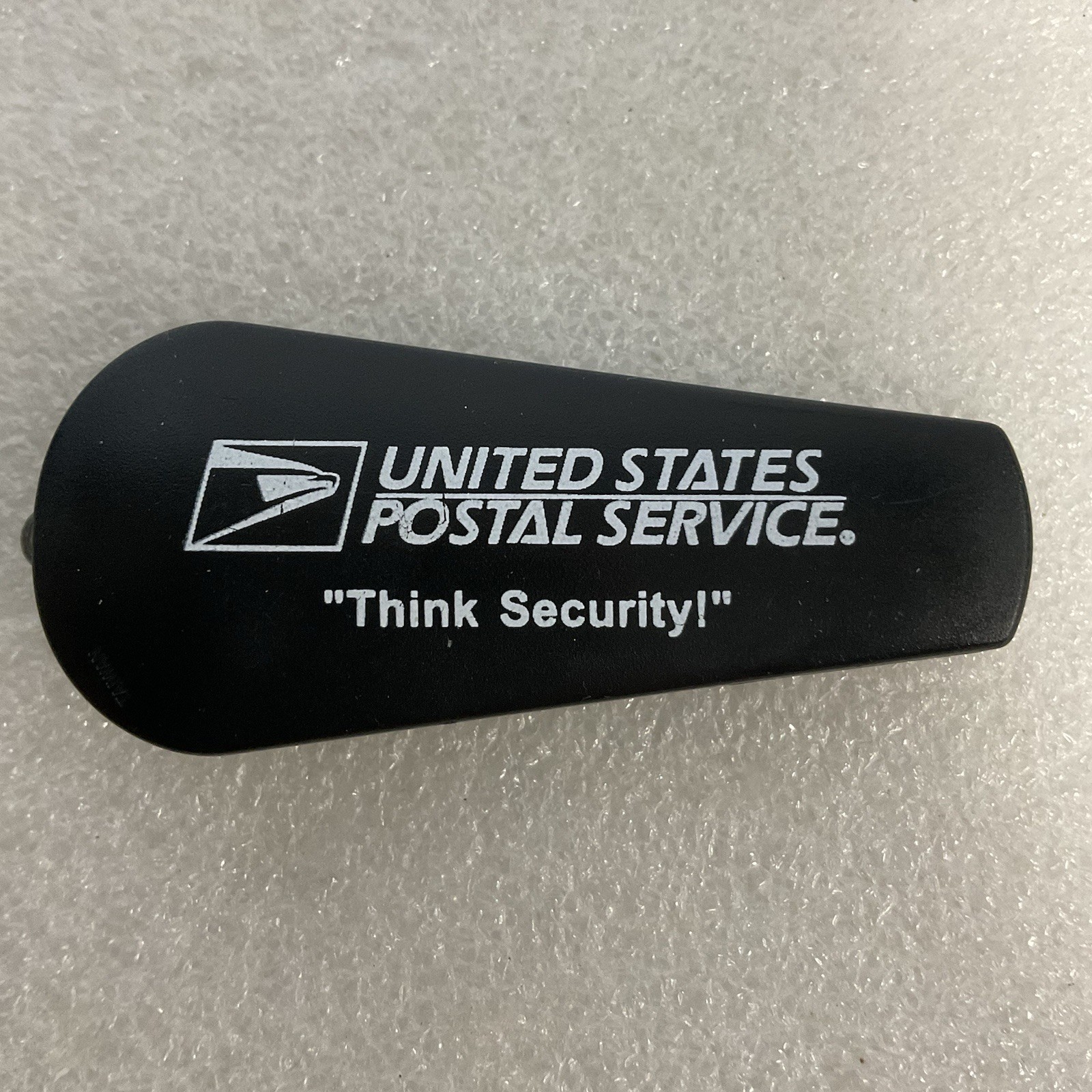 USPS Think Security Whistle Black Promo Mail Carrier Safety Whistle - Image 1