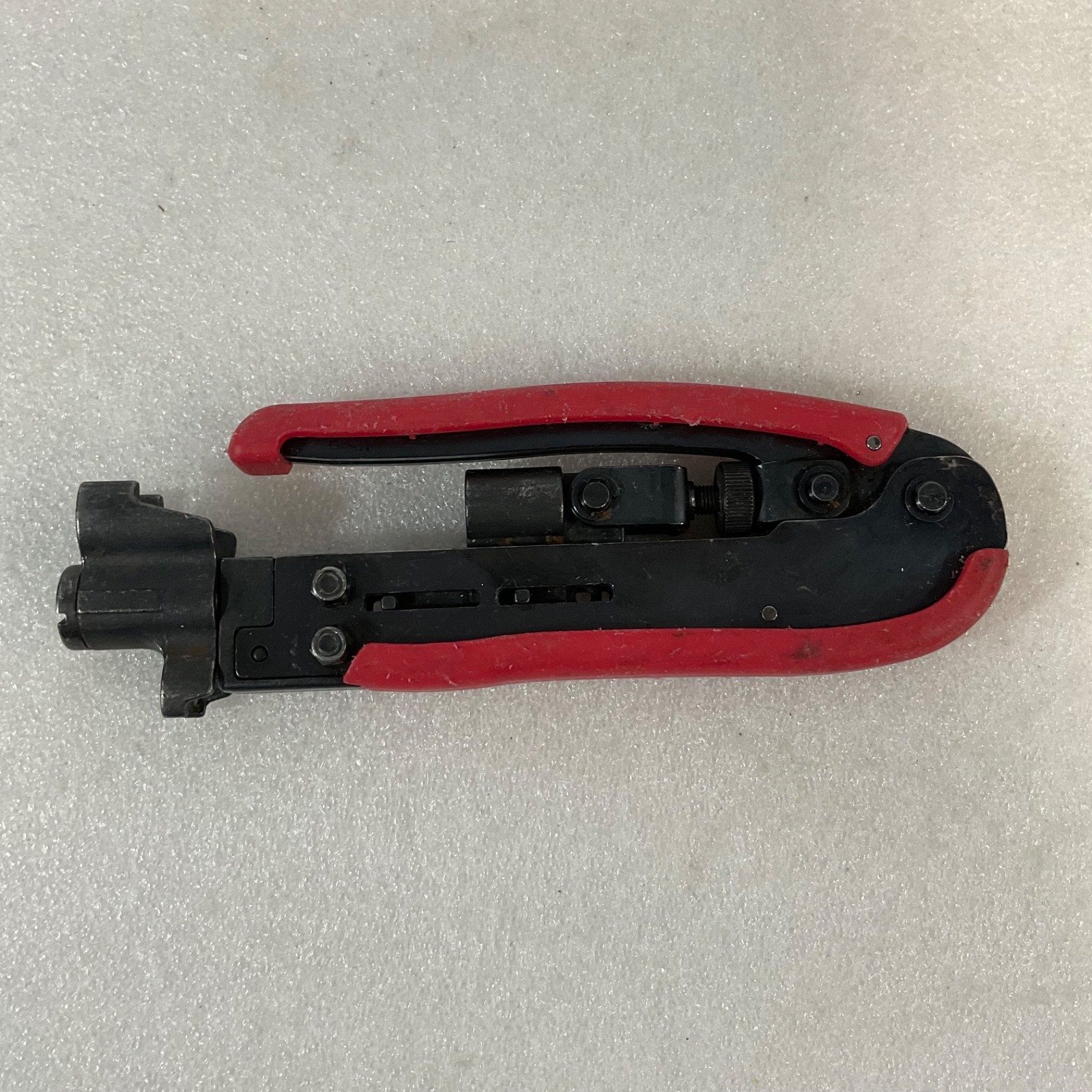 Platinum Tools PN 16213 Compression Crimp Tool 7 in Red Black - Image 2