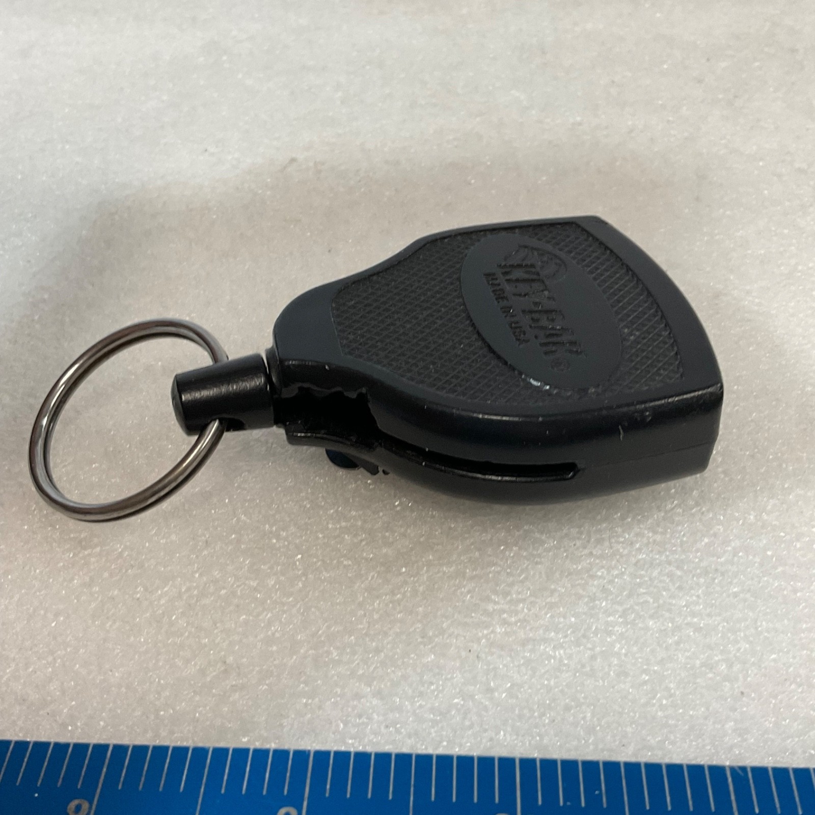 KEY-BAK 24 in Retractable Key Reel Belt Clip Black Made in USA - Image 6