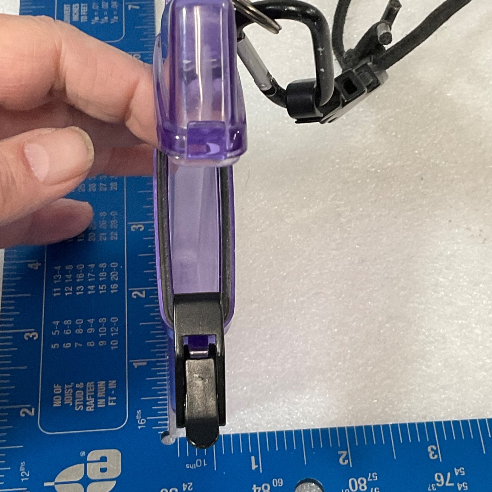 Witz Waterproof ID Holder 3.5 in Purple Case w 17 in Lanyard - Image 7