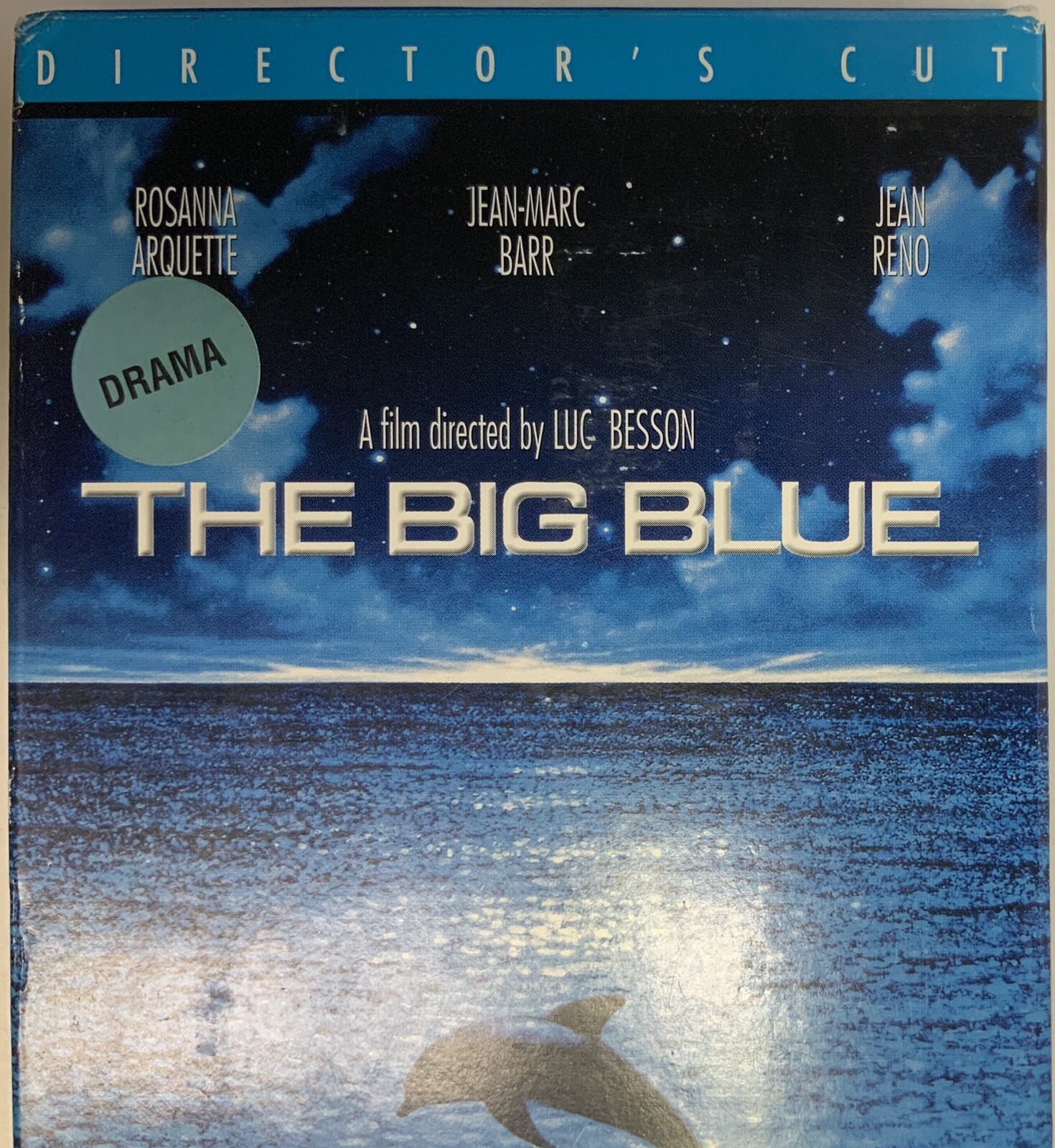 The Big Blue Director’s Cut VHS Luc Besson Rosanna Arquette Jean-Marc Barr - Image 10