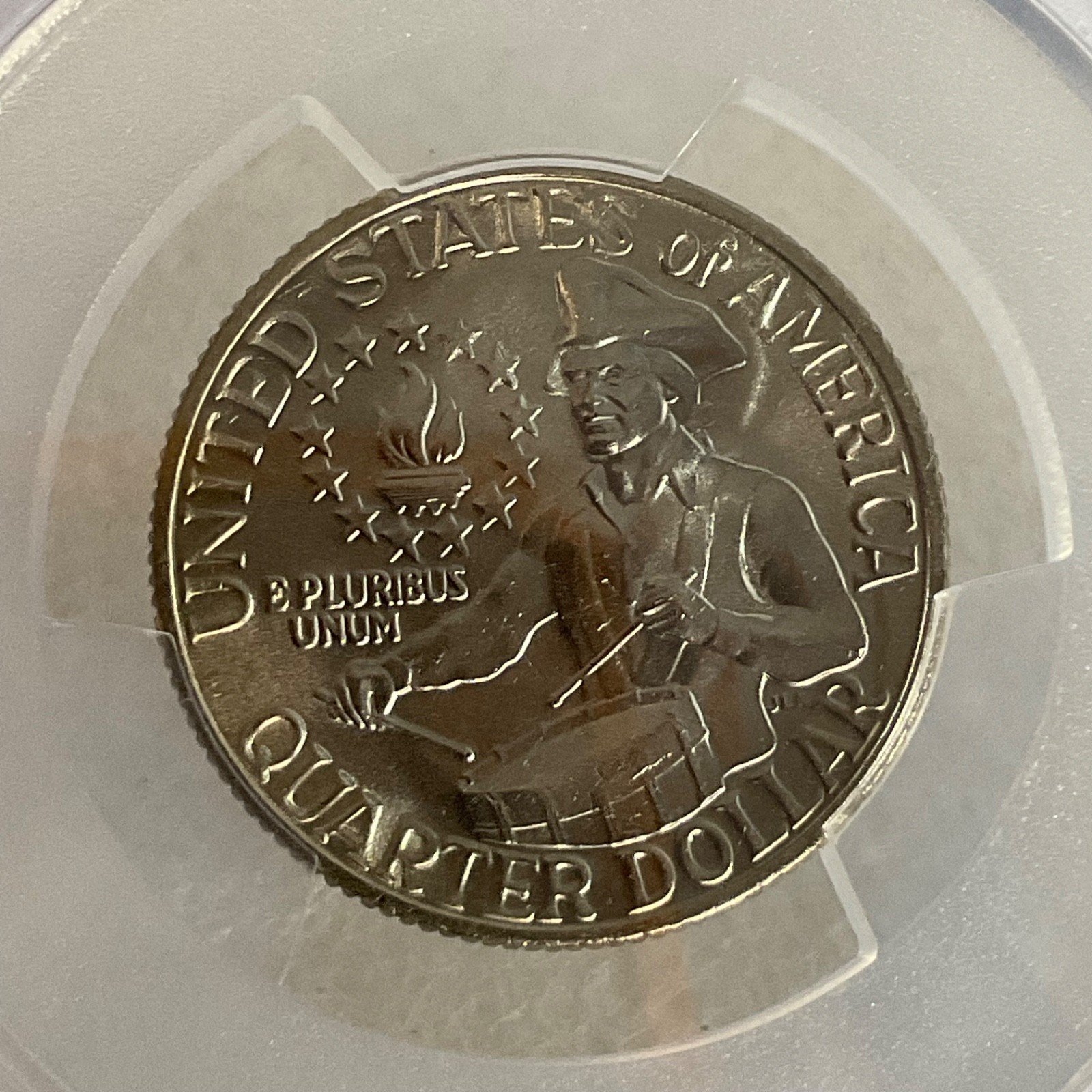 1976 25C Washington Quarter PCGS MS65 Clad Bicentennial Cert#53505394 - Image 8