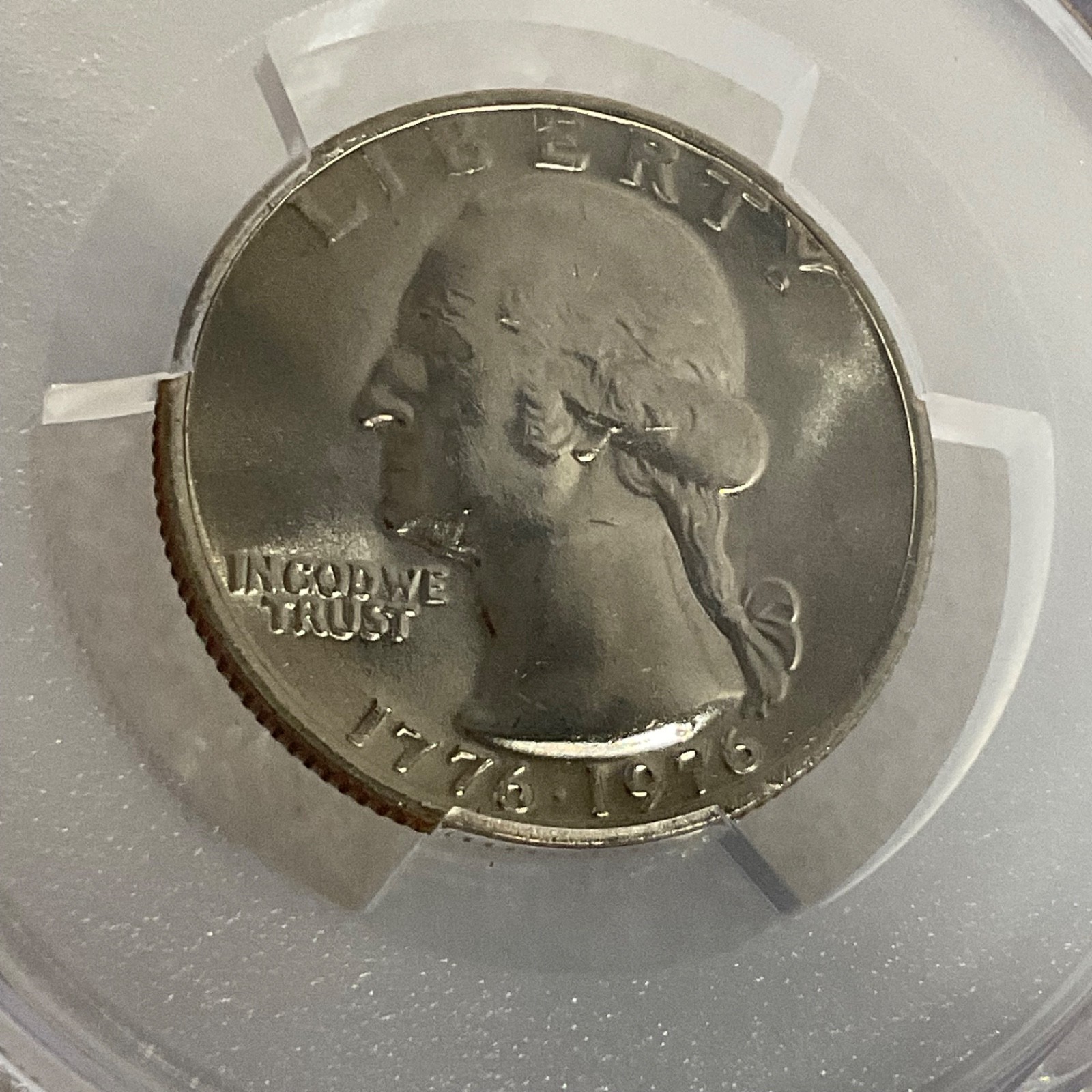 1976 25C Washington Quarter PCGS MS65 Clad Bicentennial Cert#53505394 - Image 11