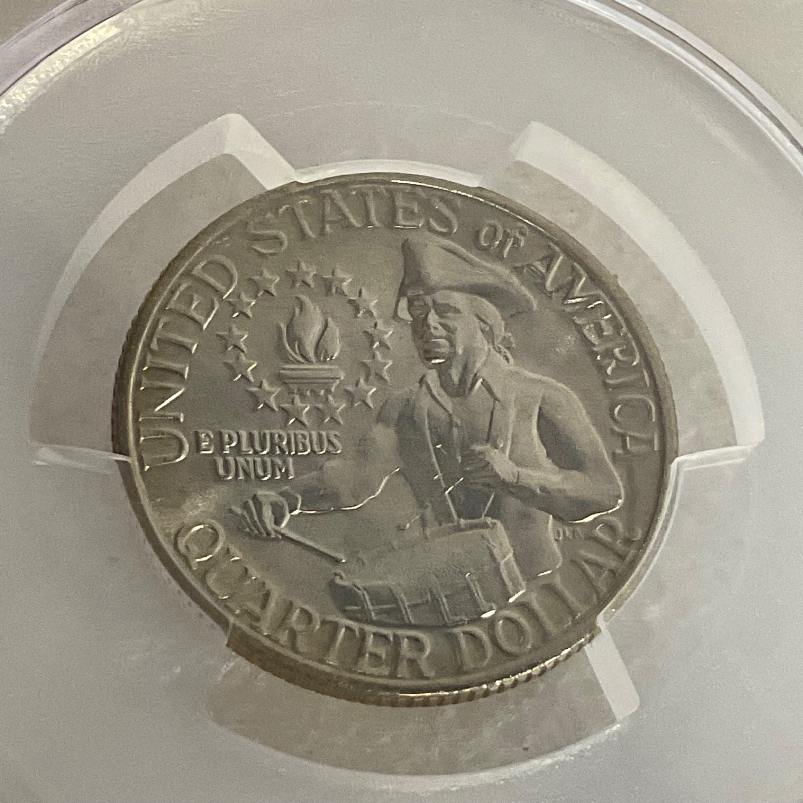 1976 25C Washington Quarter PCGS MS65 Clad Bicentennial Cert#53505394 - Image 9