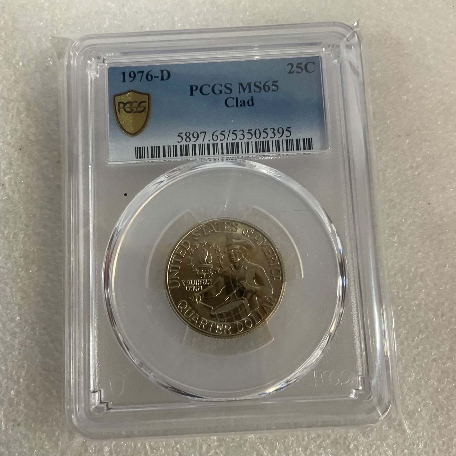 1976-D 25C PCGS MS65 Bicentennial Quarter Clad Cert#53505395 - Image 19