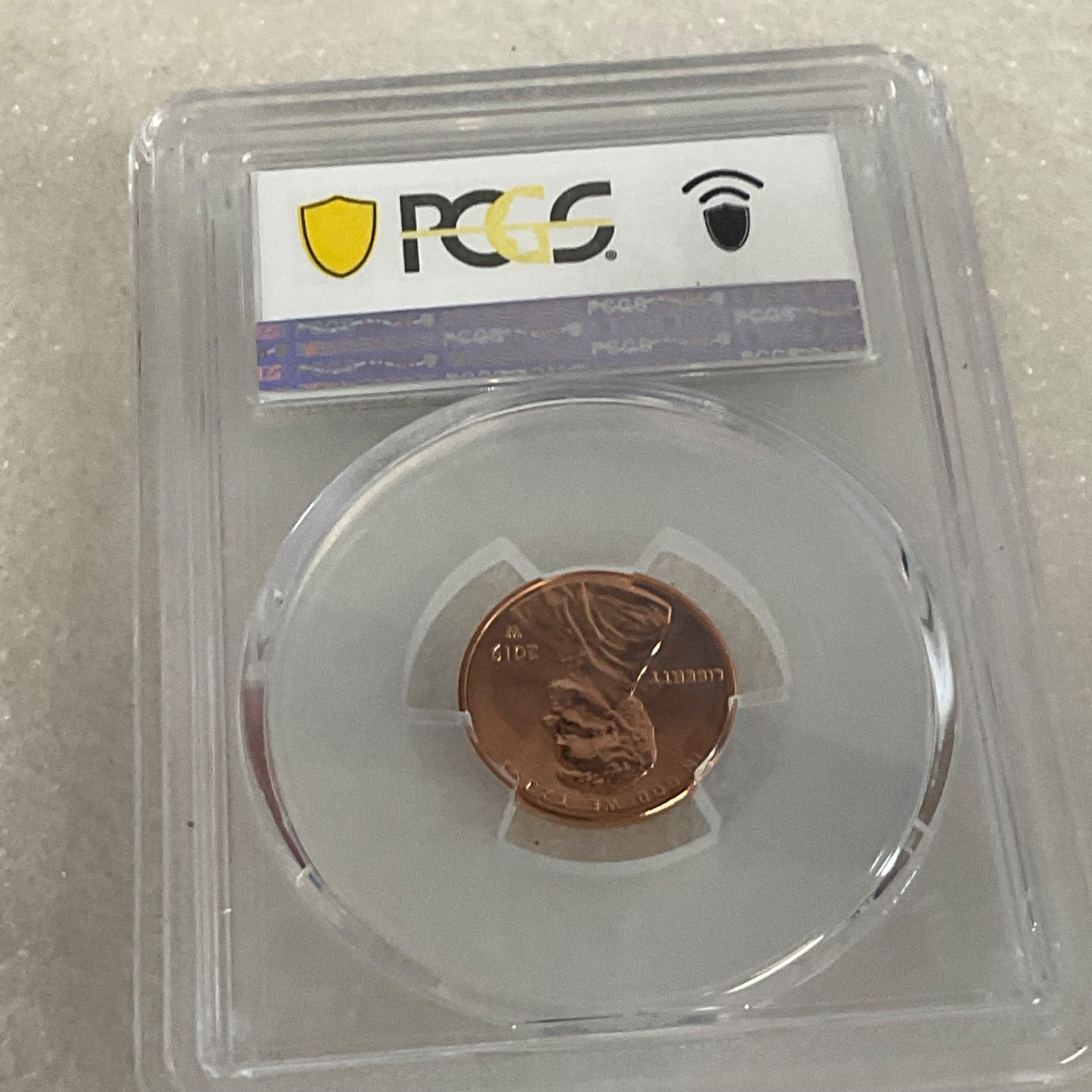 2019-W Lincoln Cent PCGS MS67RD Shield Gold Shield Cert#53505396 - Image 18