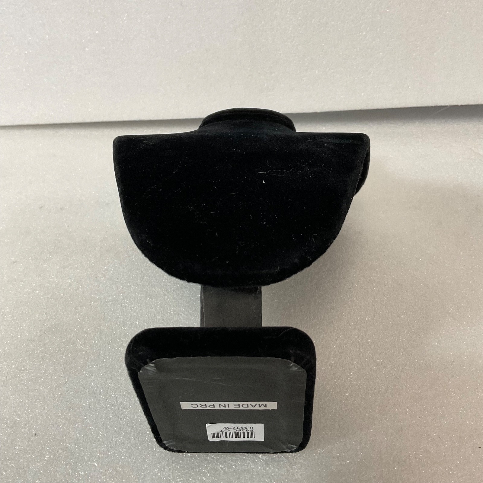 8in Black Velvet Necklace Display Bust Jewelry Stand 5in Wide 3in Deep - Image 6