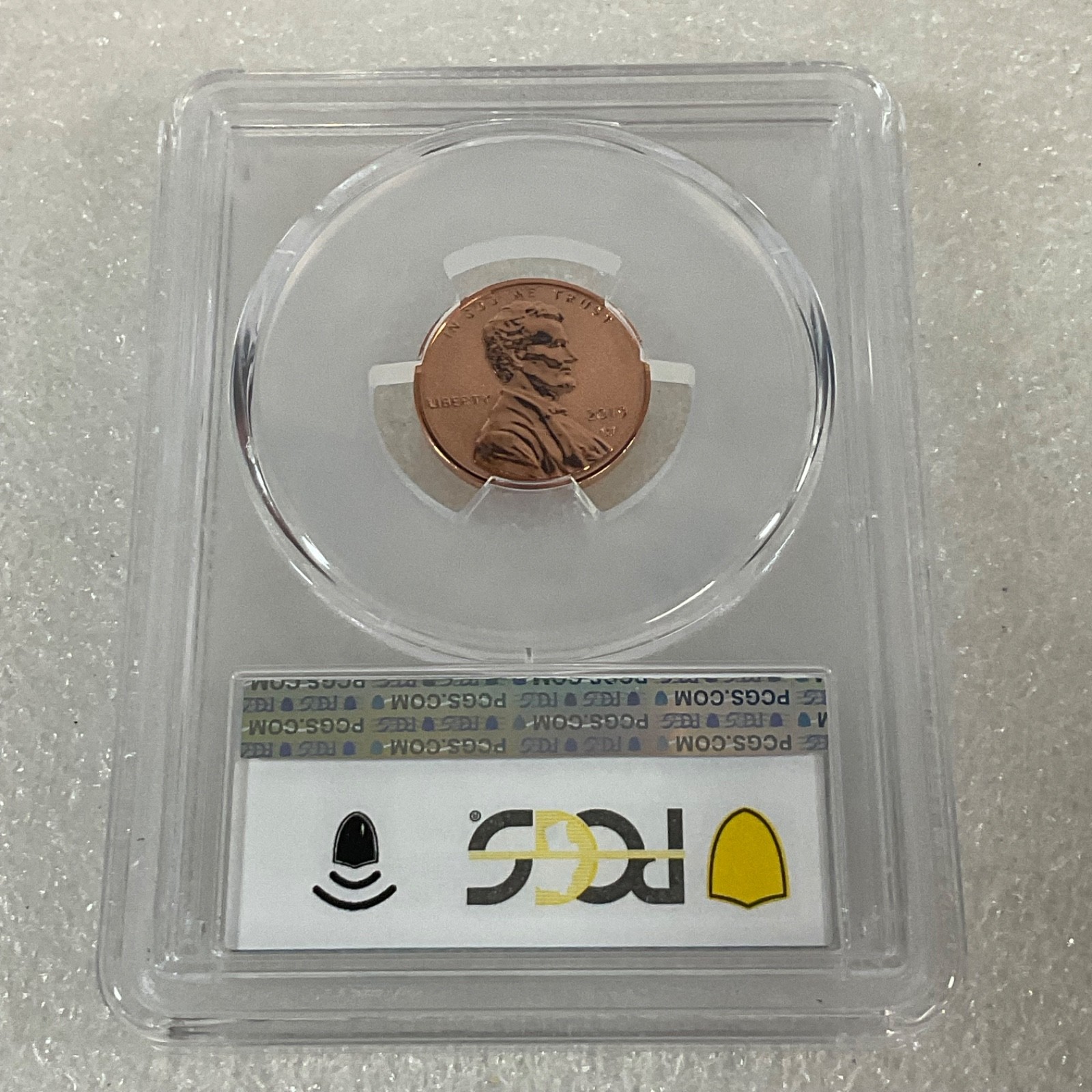 2019-W 1C Reverse Proof PCGS PR68 Lincoln Cent Cert#53505398 - Image 7