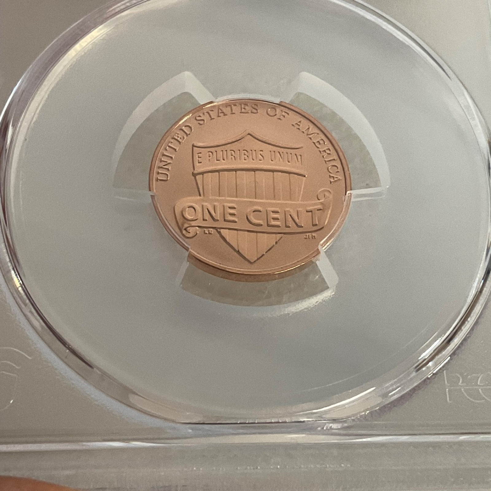 2019-W 1C Reverse Proof PCGS PR68 Lincoln Cent Cert#53505398 - Image 9