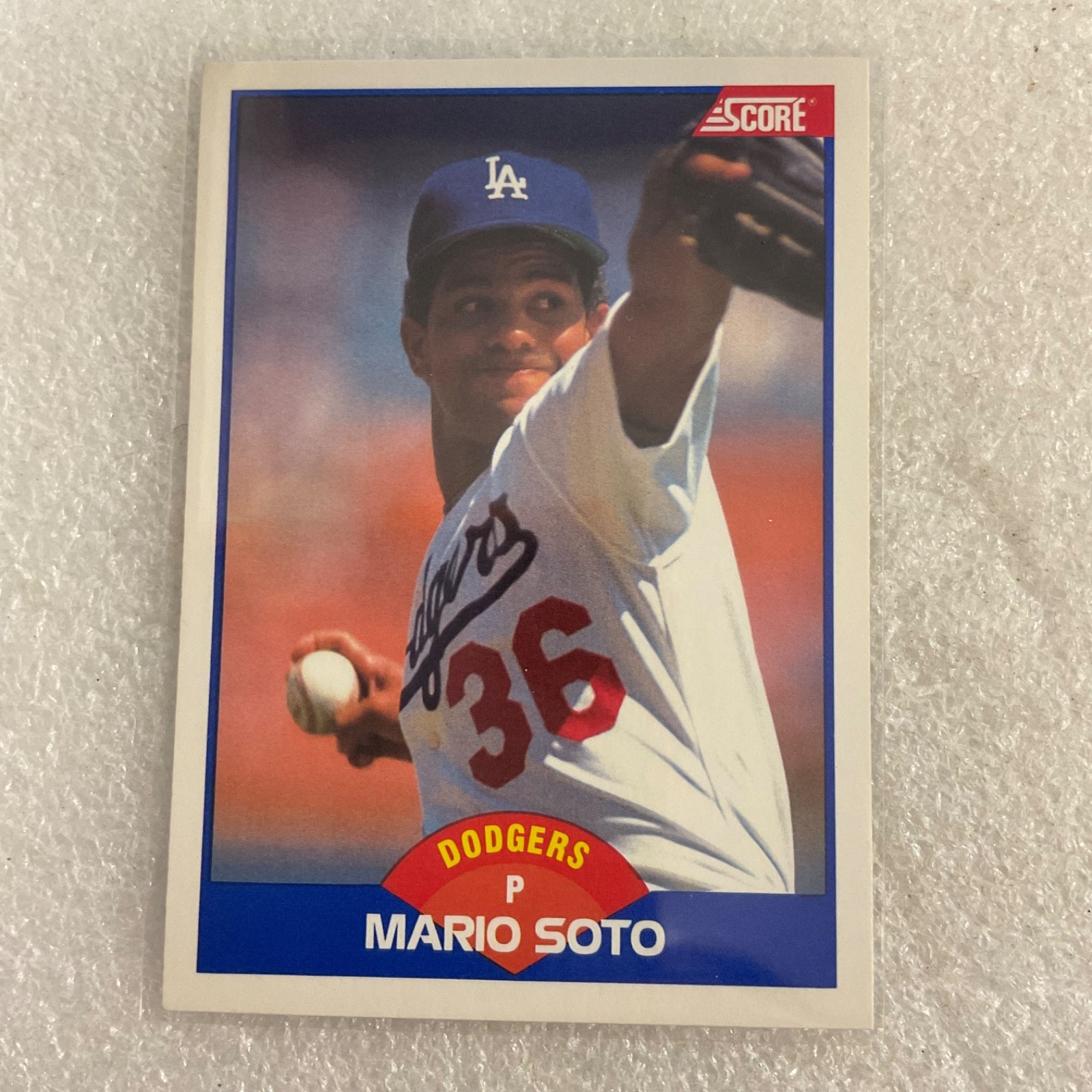 1986 Topps 1989 Score Baseball 10 Card Lot Guidry Dodgers Mariners - Image 10