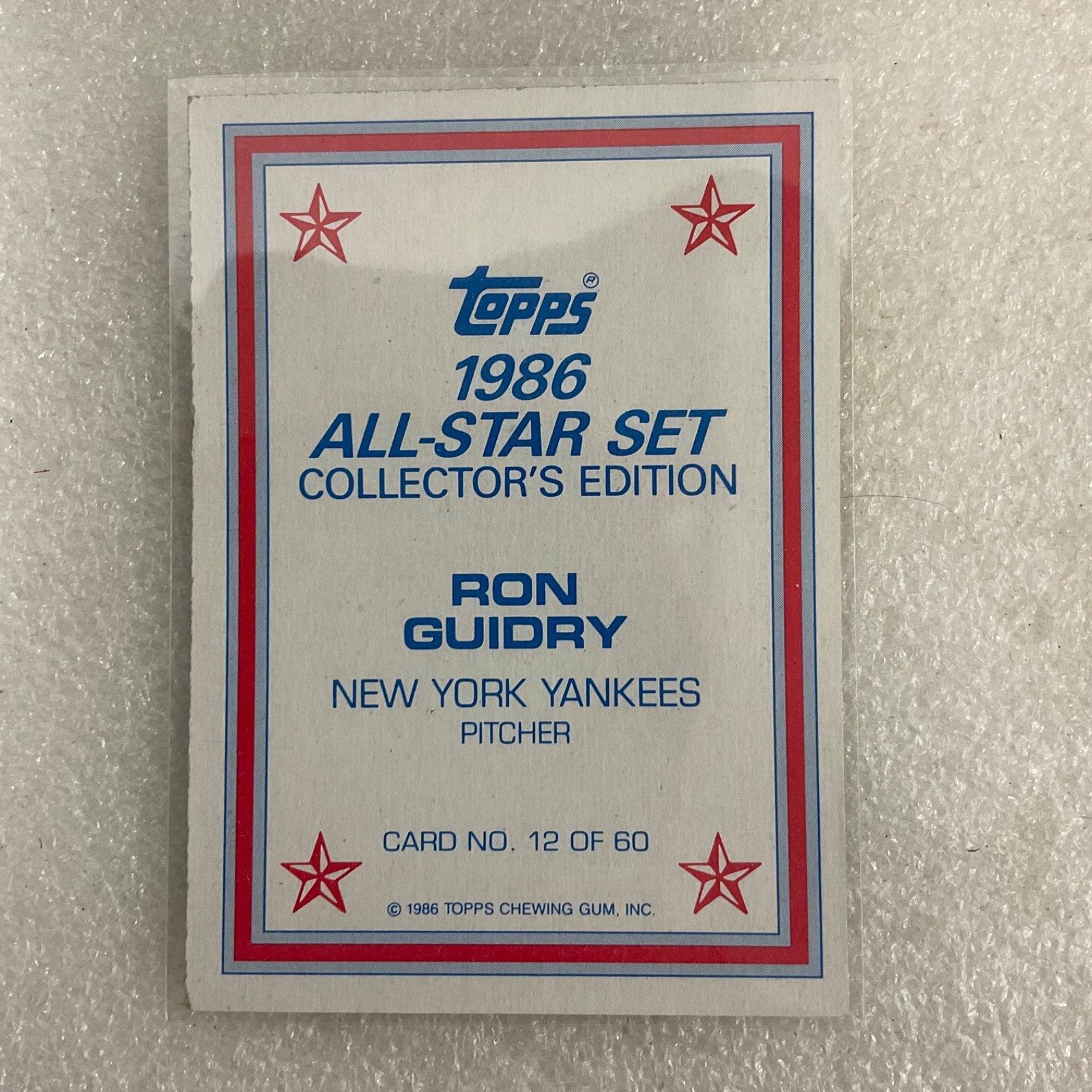 1986 Topps 1989 Score Baseball 10 Card Lot Guidry Dodgers Mariners - Image 13