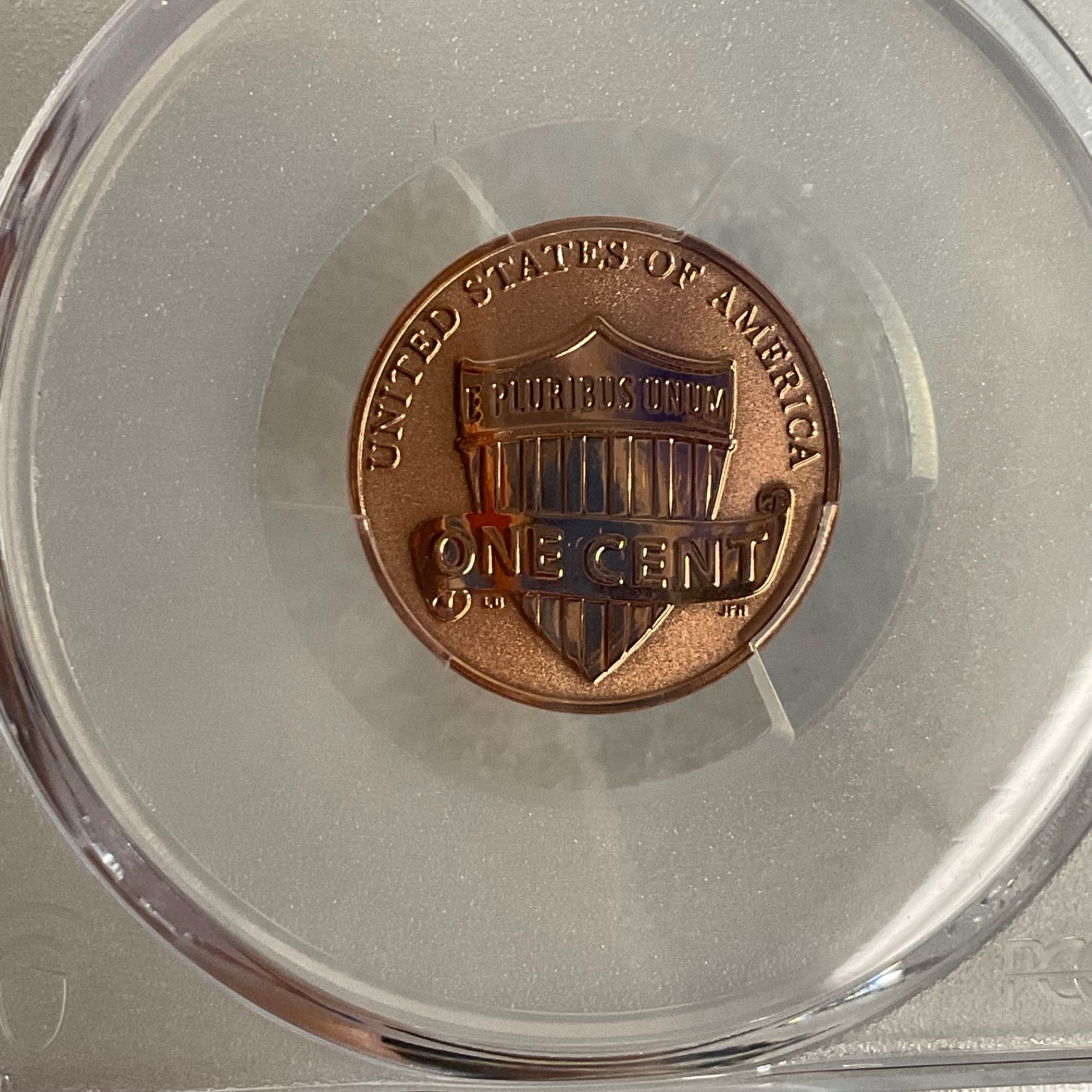 2019-W 1C Reverse Proof PCGS PR68 Lincoln Cent Cert#53505398 - Image 10