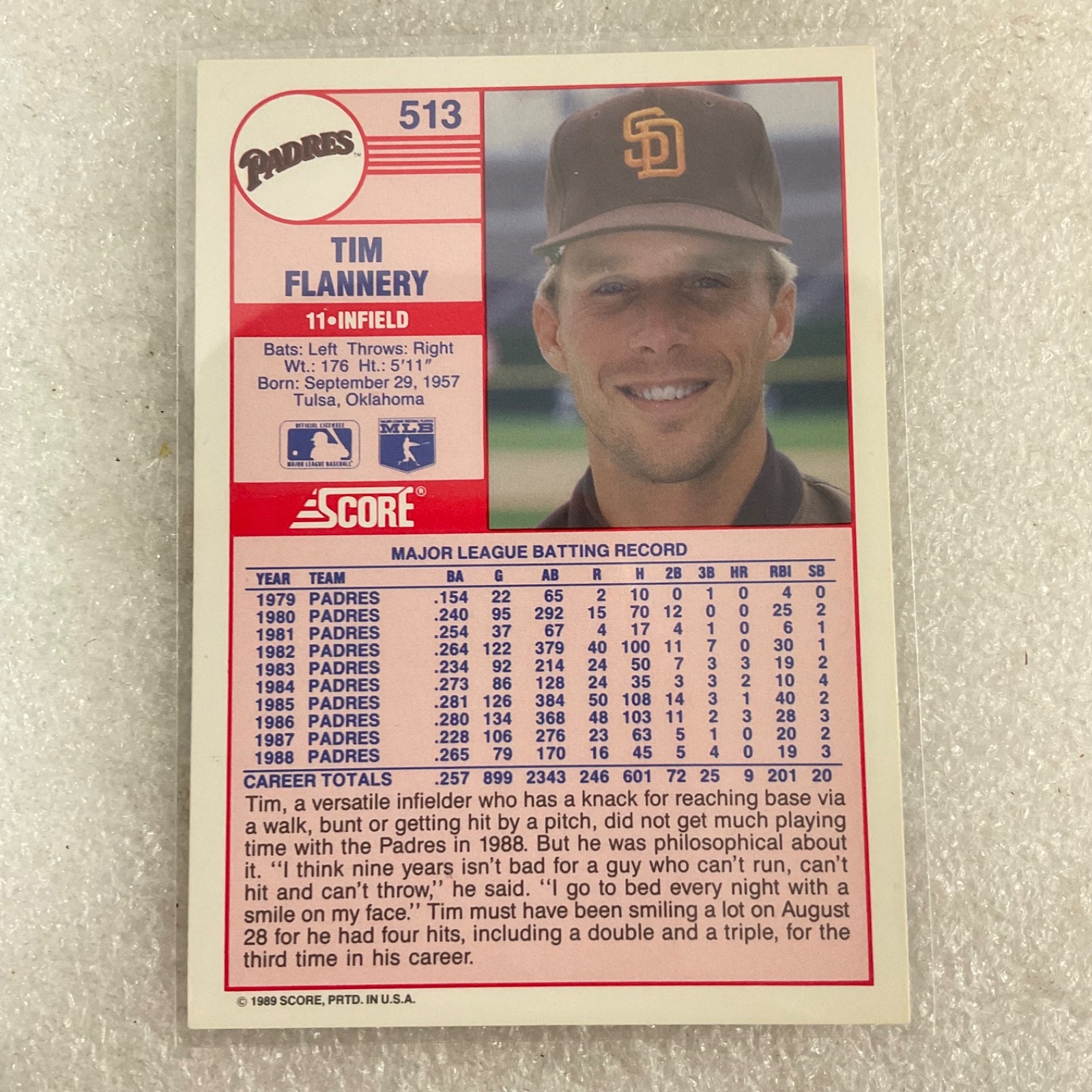 1986 Topps 1989 Score Baseball 10 Card Lot Guidry Dodgers Mariners - Image 15