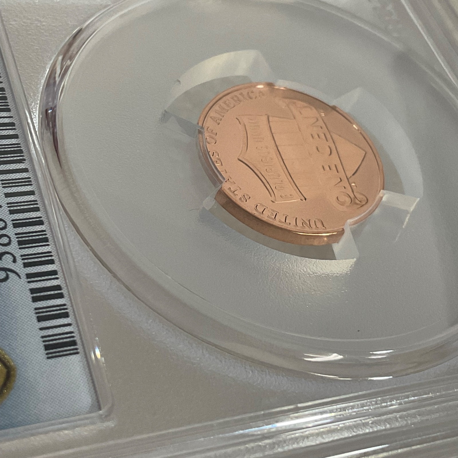 2019-W 1C Reverse Proof PCGS PR68 Lincoln Cent Cert#53505398 - Image 12