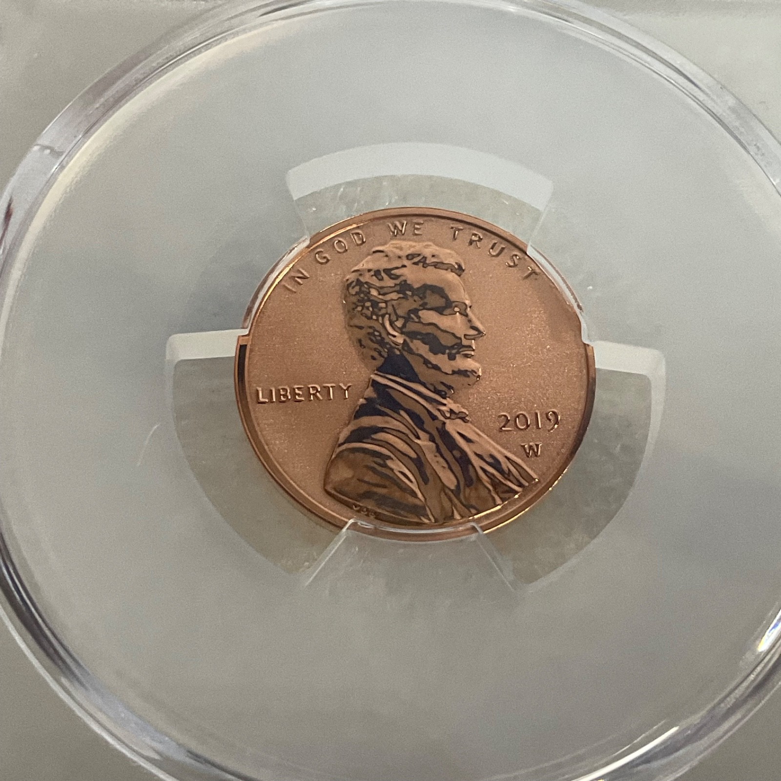2019-W 1C Reverse Proof PCGS PR68 Lincoln Cent Cert#53505398 - Image 14