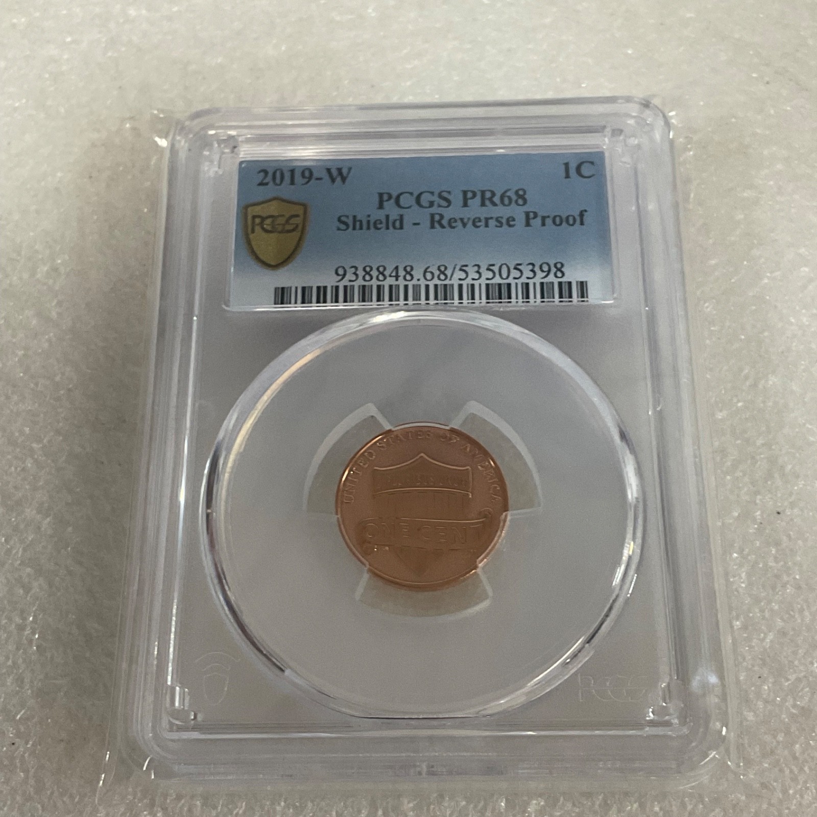 2019-W 1C Reverse Proof PCGS PR68 Lincoln Cent Cert#53505398 - Image 20
