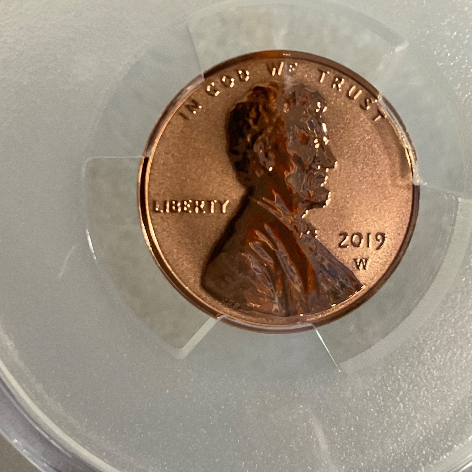 2019-W 1C Reverse Proof PCGS PR68 Lincoln Cent Cert#53505398 - Image 16