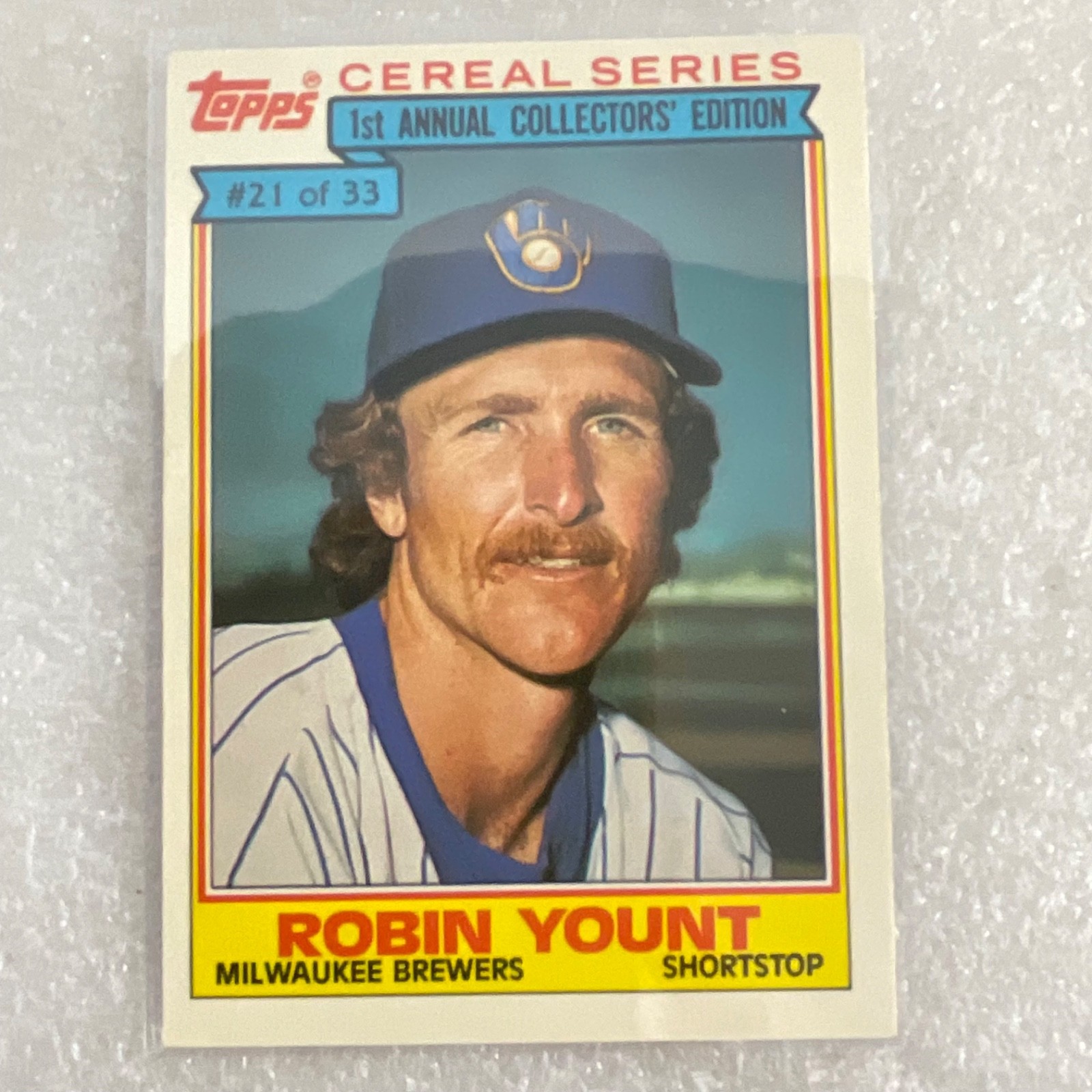 1989-1991 Baseball 10 Card Lot Yount Harwell Topps Donruss Pacific - Image 4