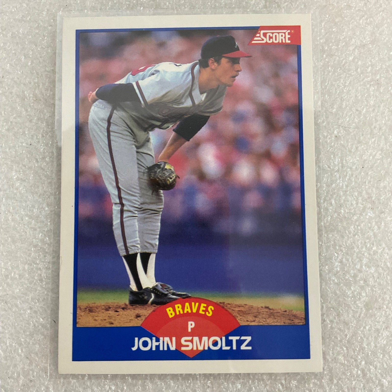 1988-1989 Score Donruss Baseball 10 Card Lot Smoltz Clark Rookie - Image 4