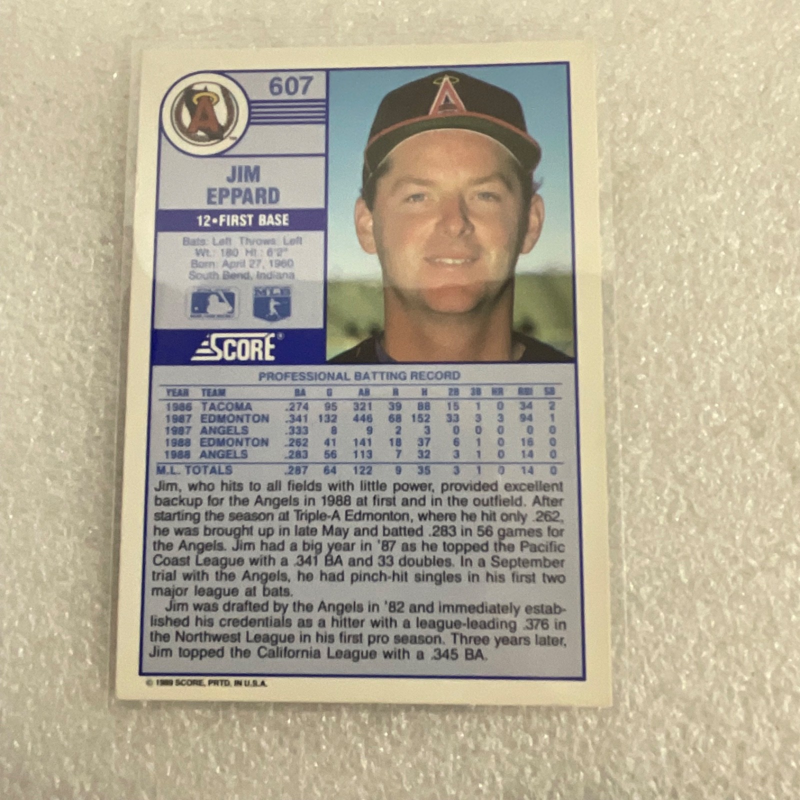 1988-1989 Score Donruss Baseball 10 Card Lot Smoltz Clark Rookie - Image 13