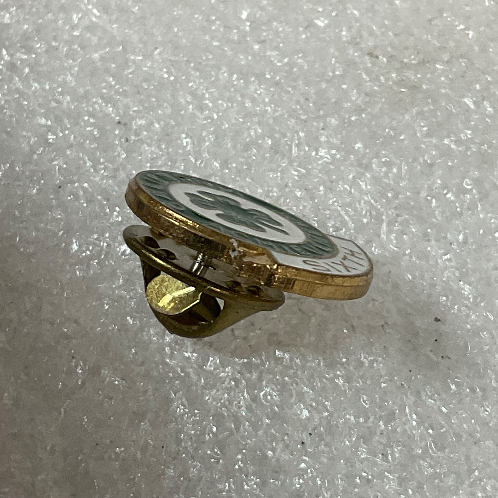 Vintage 4-H California Achievement Sixth Pin Green White Enamel 0.6in 3.61g - Image 7