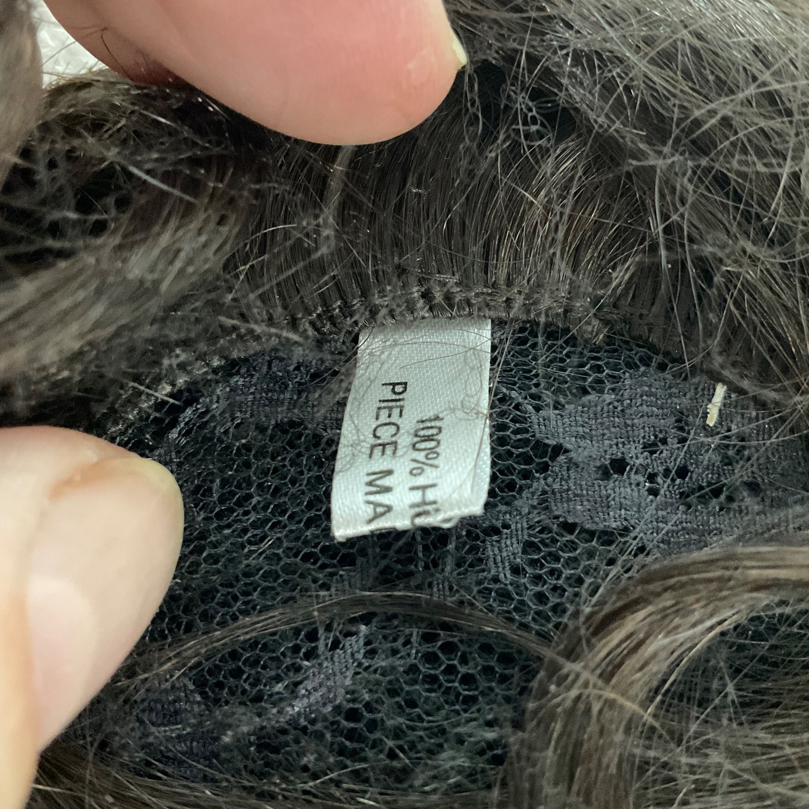 6in Dark Brown Human Hair Bun Extension Clip-In Hairpiece Natural Look - Image 4