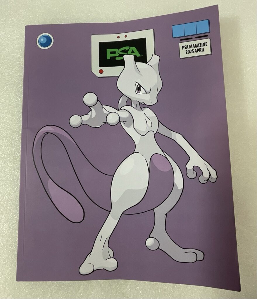 PSA Magazine 2025 April Volume No 13 MEWTWO Base Purple - Image 1