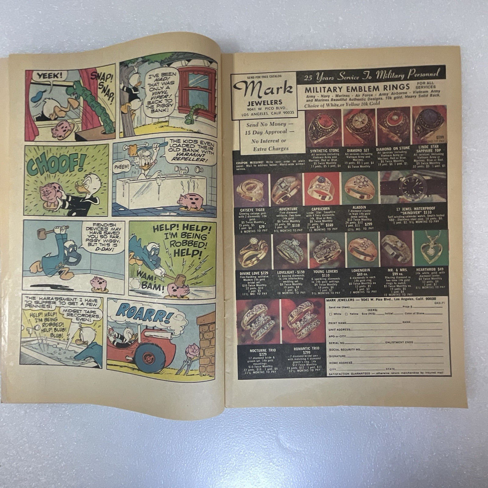 Walt Disney Donald Duck 138 Gold Key Comic 1971 Carl Barks Day In A Duck’s Life - Image 4