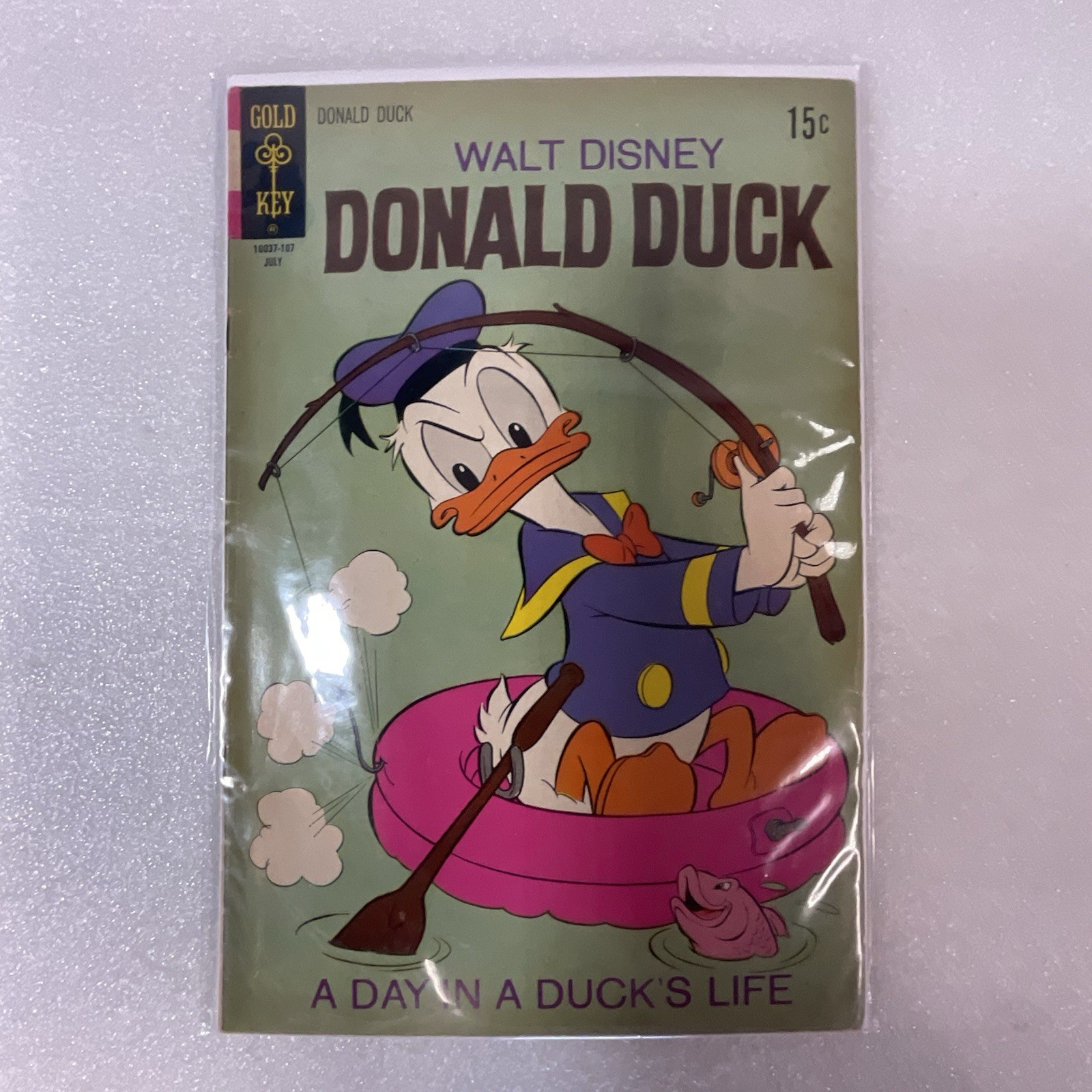 Walt Disney Donald Duck 138 Gold Key Comic 1971 Carl Barks Day In A Duck’s Life - Image 15