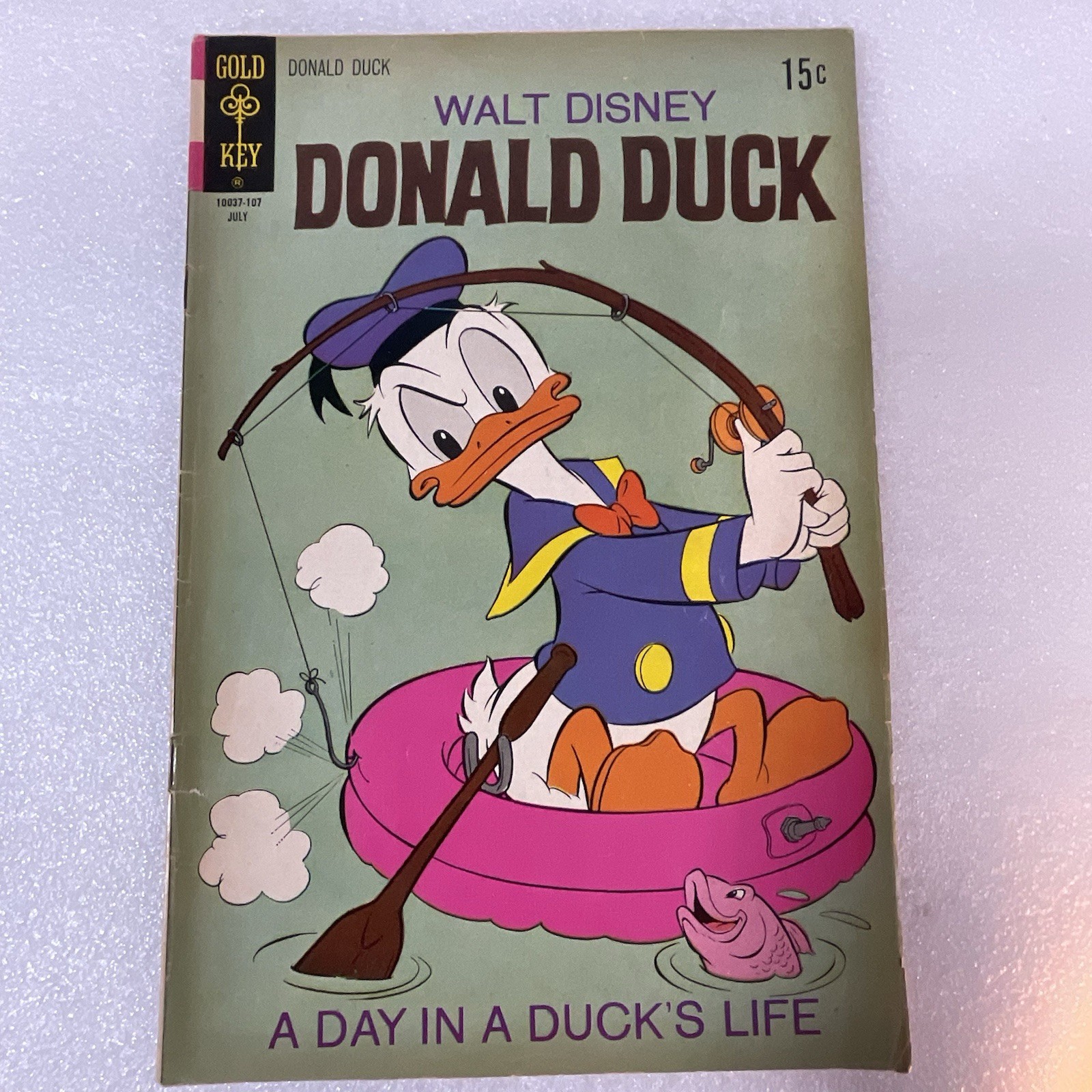 Walt Disney Donald Duck 138 Gold Key Comic 1971 Carl Barks Day In A Duck’s Life - Image 21